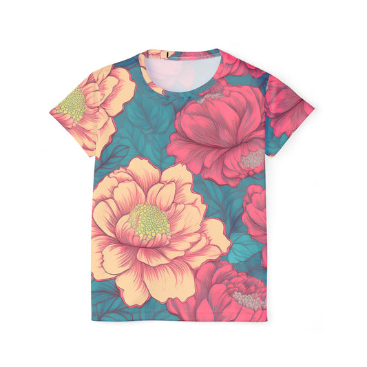 Floral Print Shirt, Shirt with Flowers