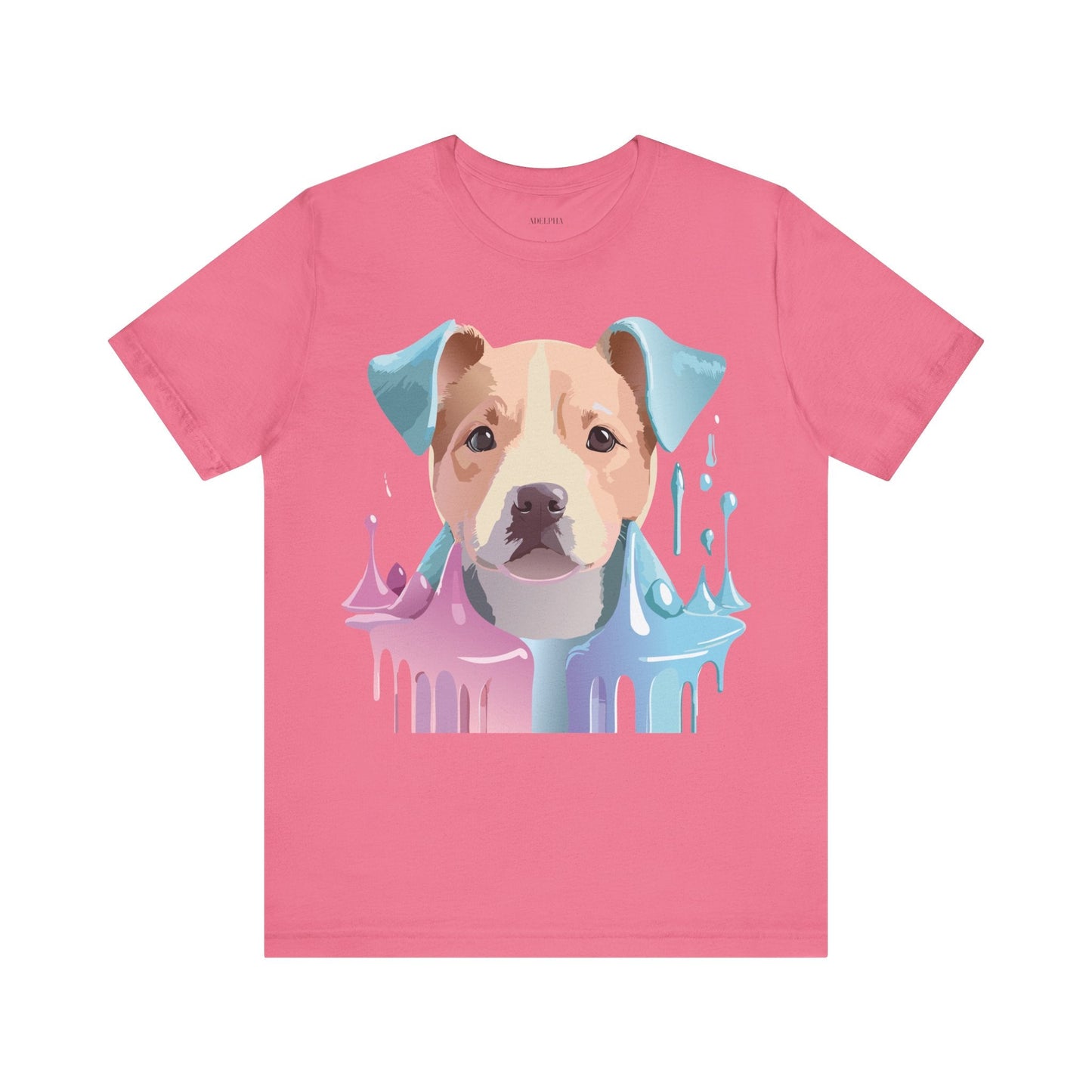Dog Graphic T Shirt Unisex Jersey Short Sleeve Adelpha Vintage Art Tee Premium Comfort
