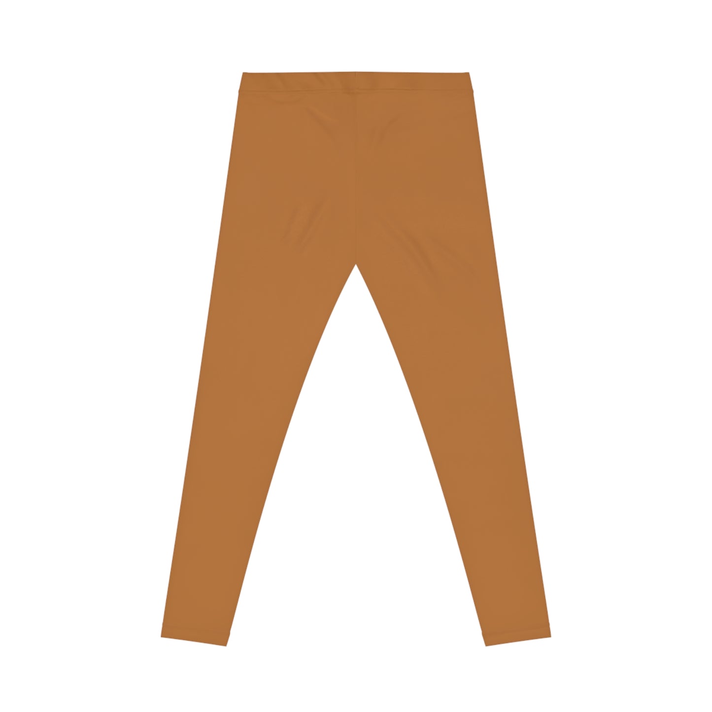 Copper Color Women's Poly-Span Casual Leggings XS-2XL
