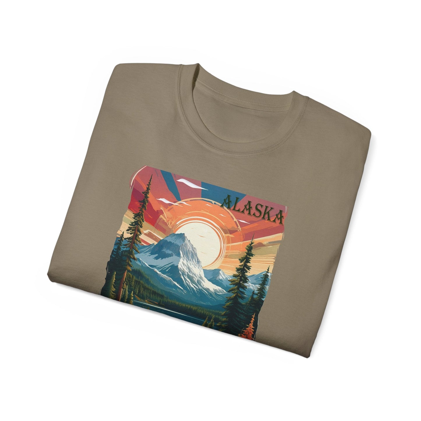 Alaska Graphic Unisex Cotton T‑Shirt 4