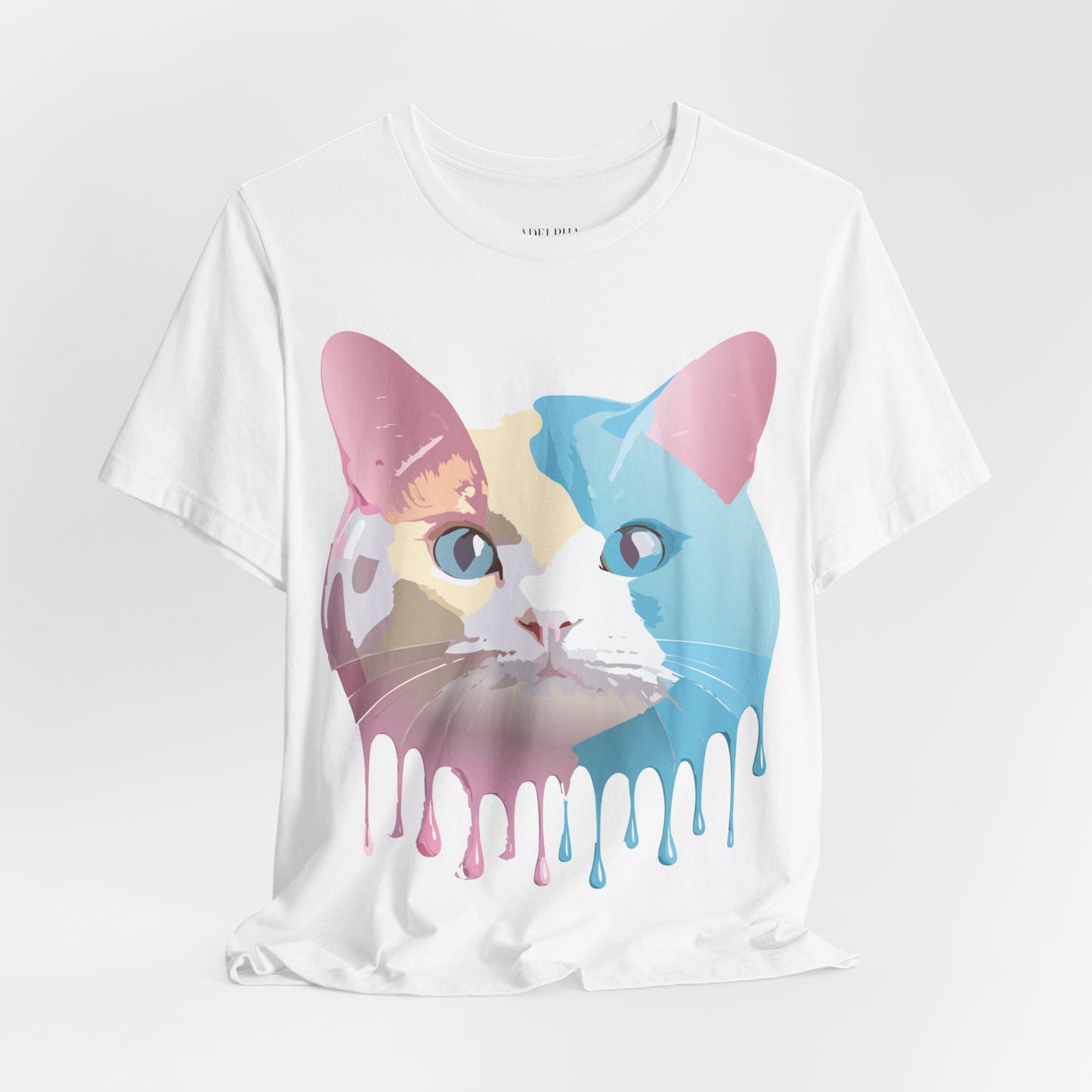 Cat Graphic Tee Unisex Jersey Short Sleeve By Adelpha Art Design