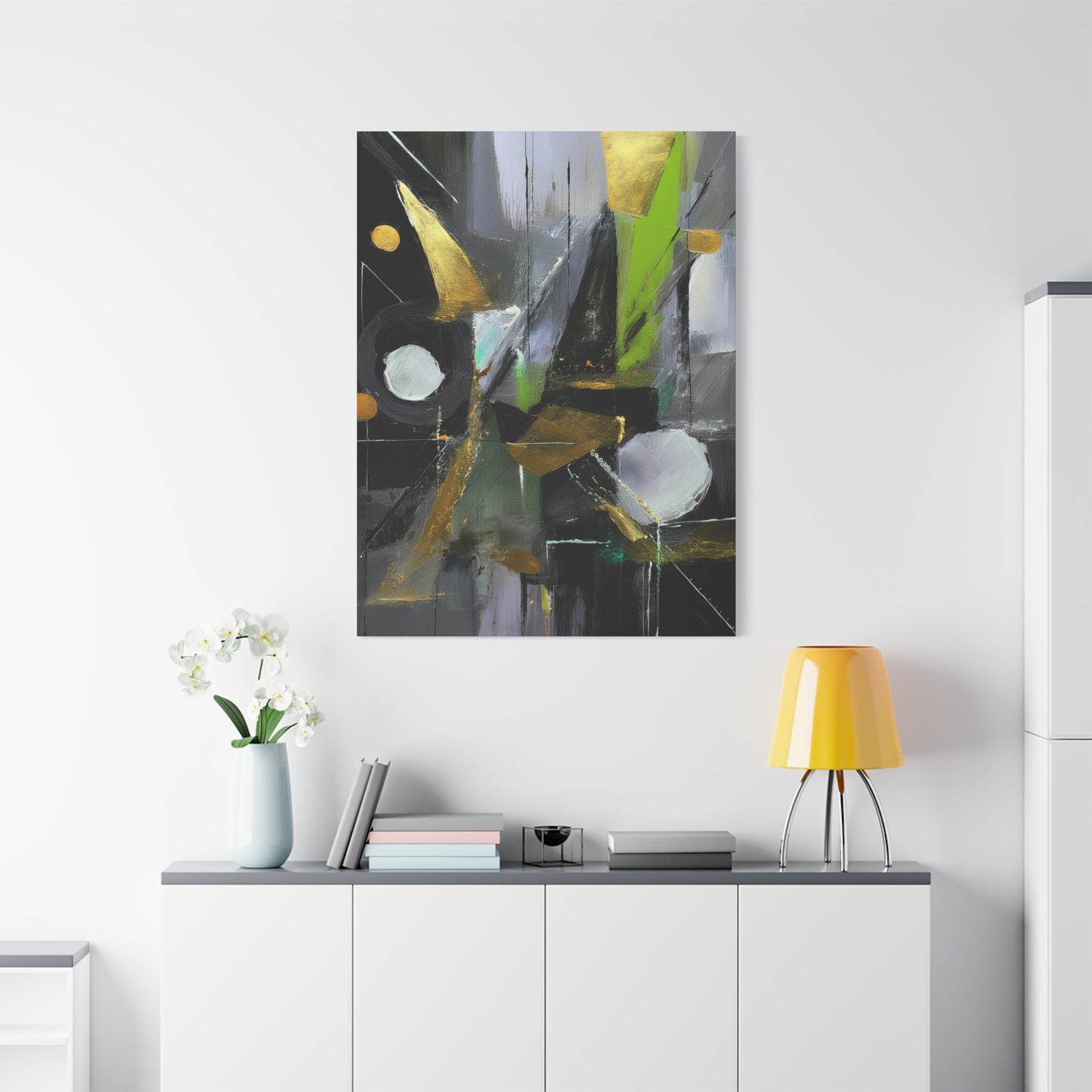 Abstract Oil Painting Print Canvas 20x24,20x30,24x30 24x32,24x36,30x40 32x48,36x48,40x60 Pine-Wood Inner Frame ABS-222