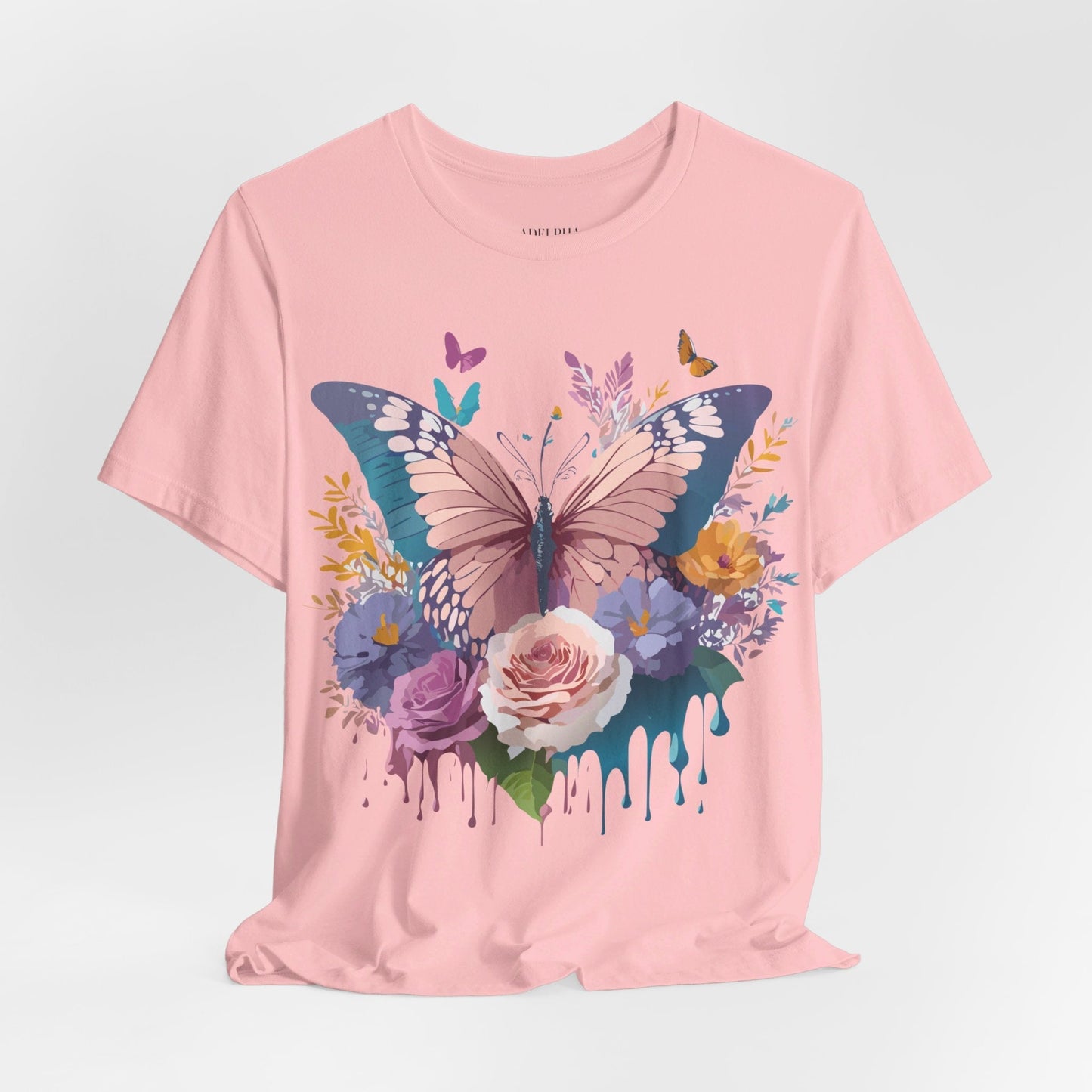 Butterfly Graphic Tee Unisex Short Sleeve Artwork By Adelpha