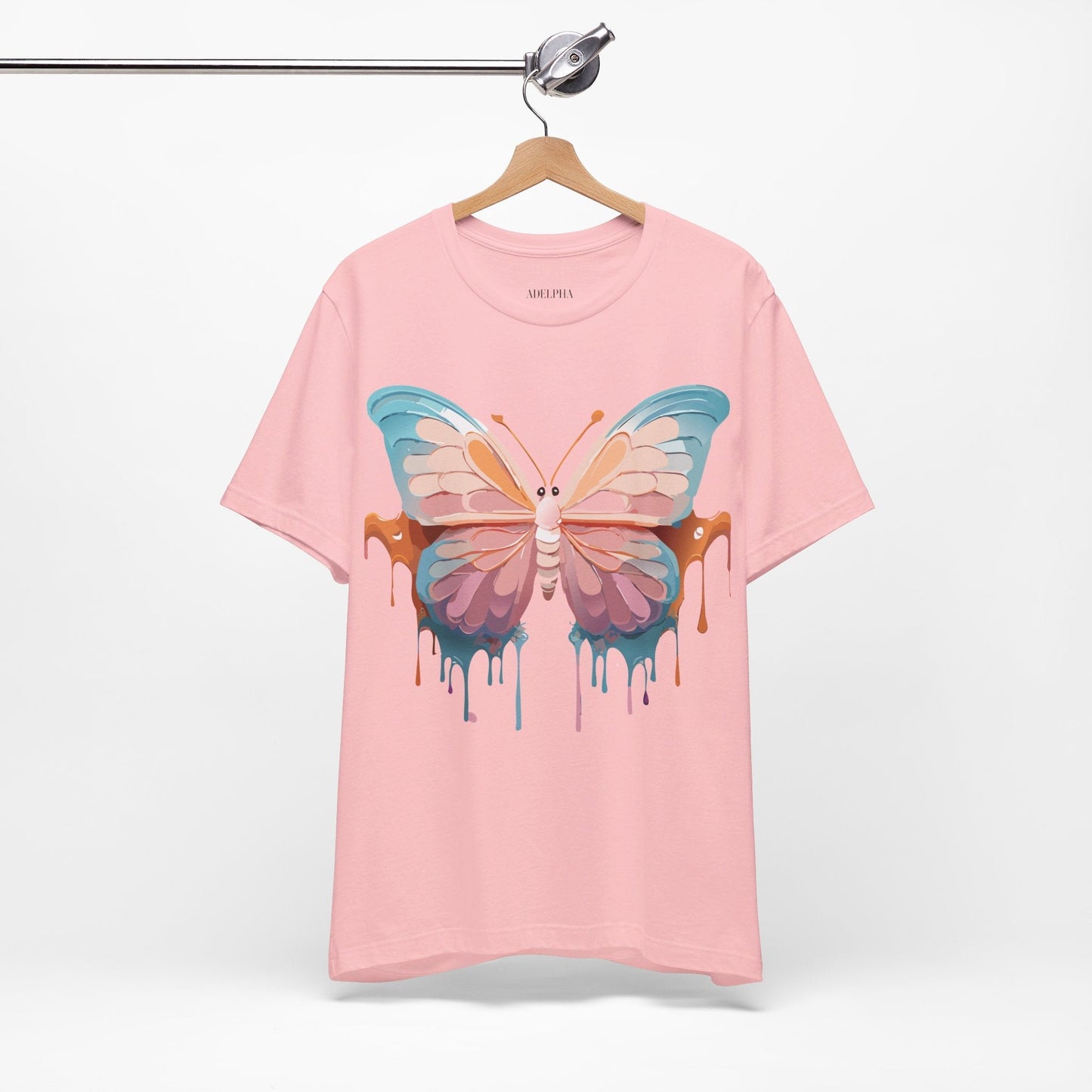 Adelpha Vintage Inspired Graphic Tee Unisex Short Sleeve Shirt