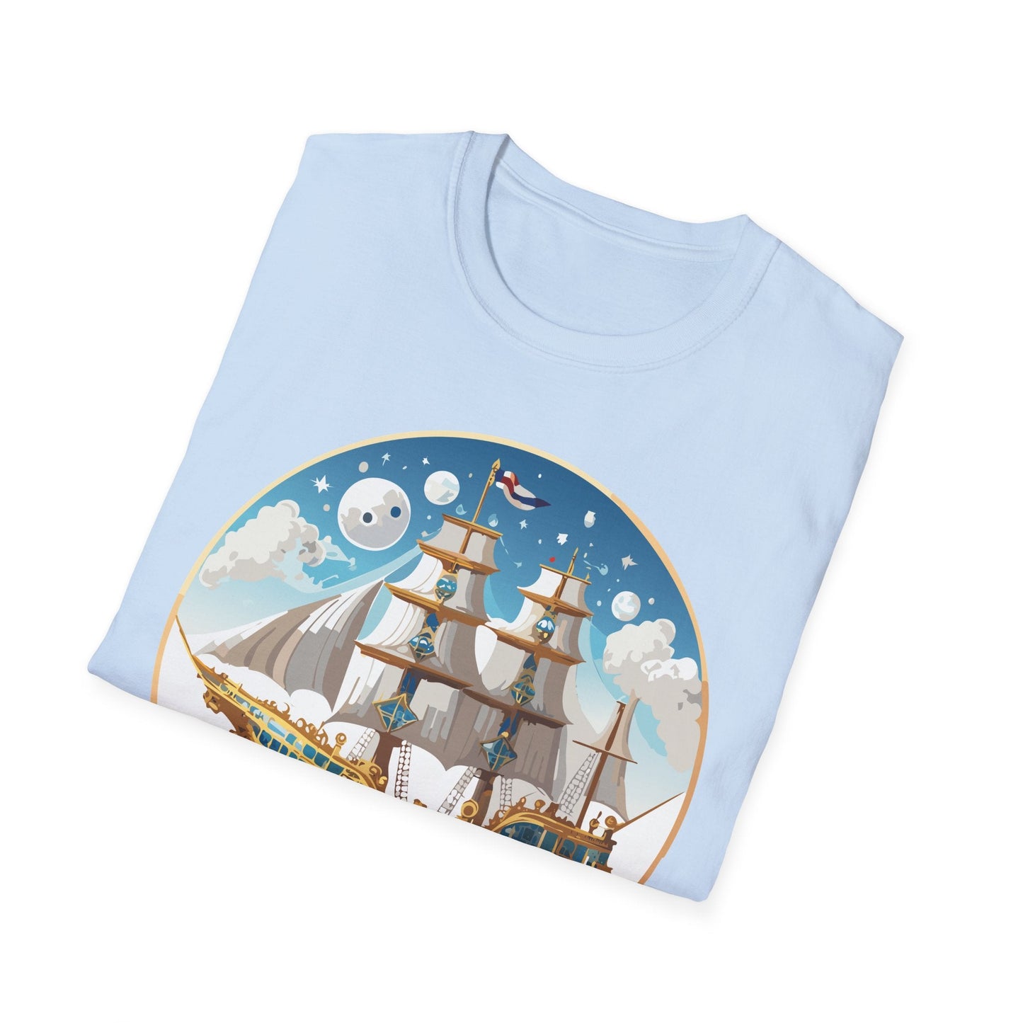 Ship T Shirts Frigate T Shirts Vessel Tee Shirt Unisex Softstyle 100 Percent Ring Spun Cotton Tee