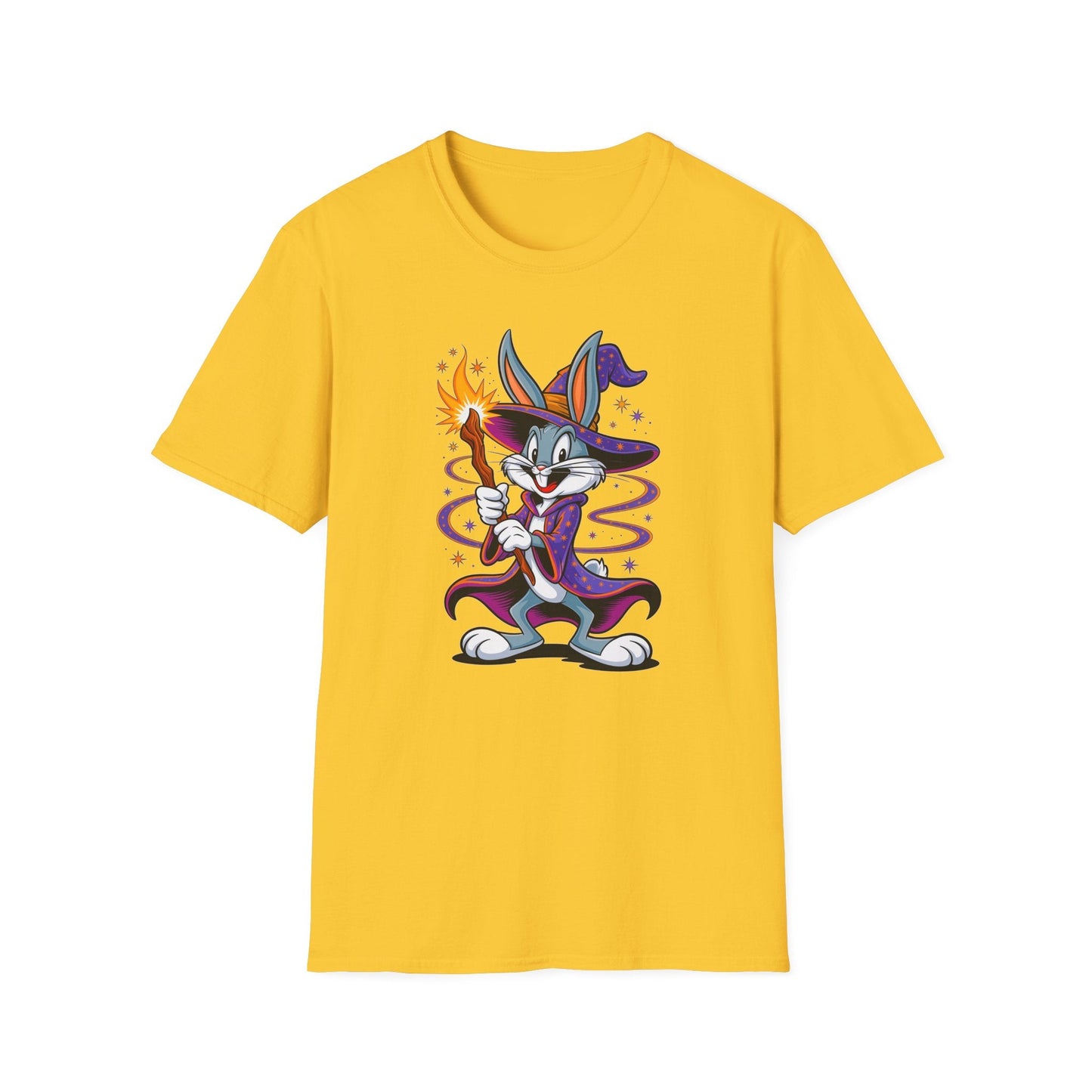 Bugs Bunny T Shirt Unisex Softstyle Gildan 64000 Cartoon Tee With Classic Design Art