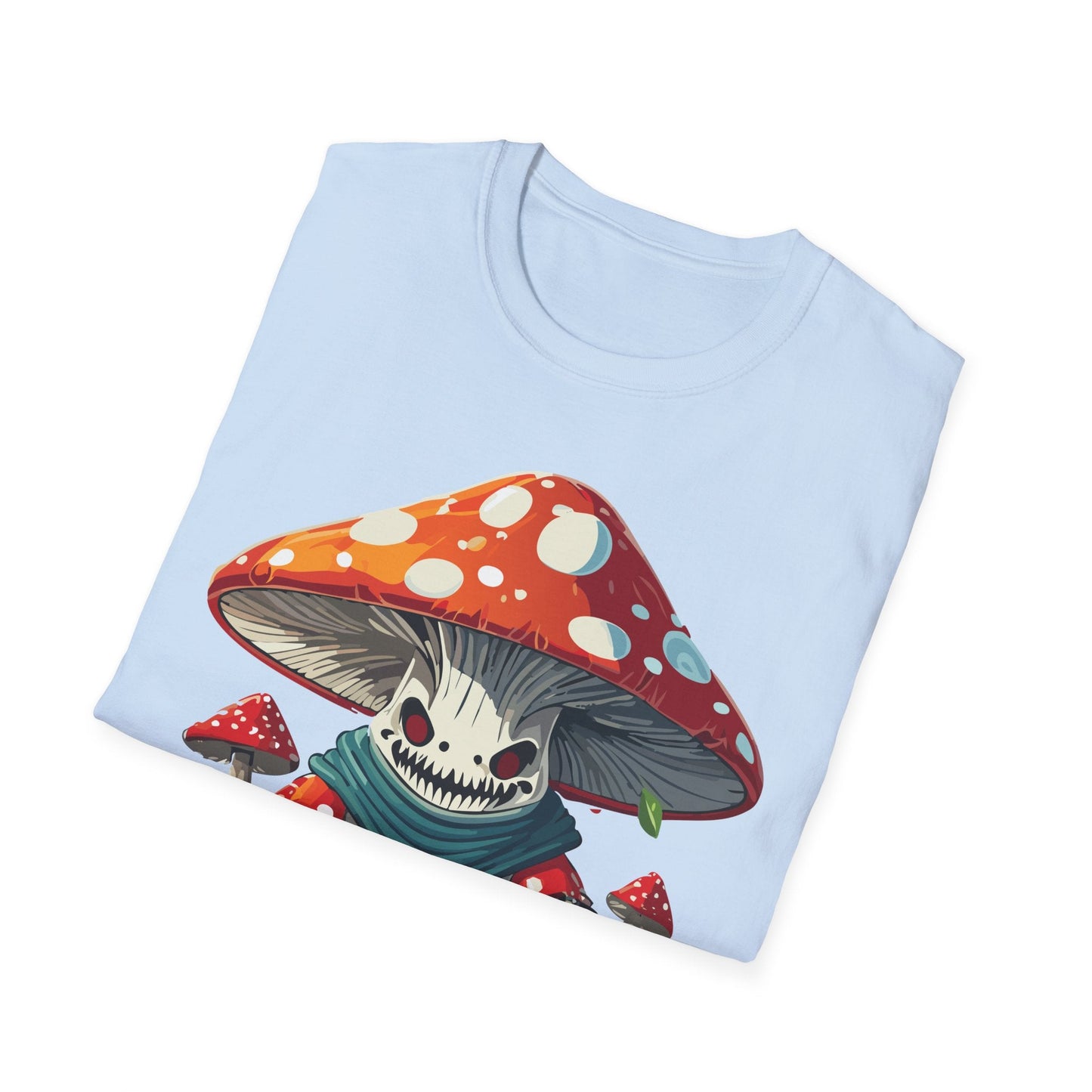 Unisex Mashroom T Shirt Funny Fungus Inspired Design Gildan Softstyle 64000 Tee Shirt