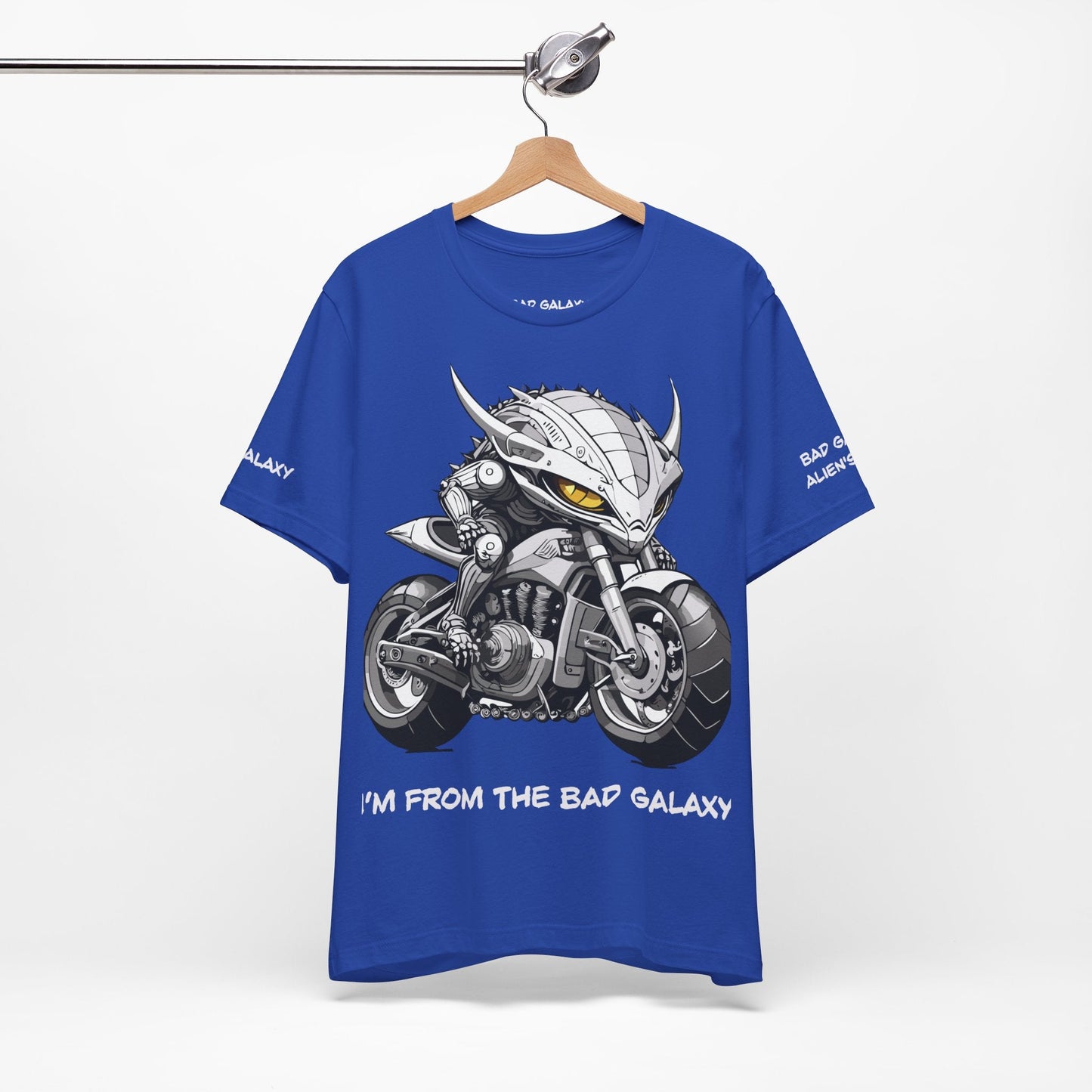 Alien Tee Shirt From Bad Galaxy 100 Percent Cotton Eco Friendly Inks Made In USA