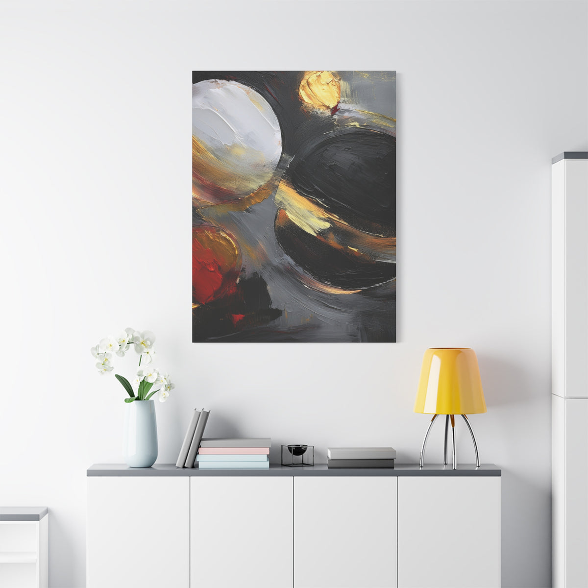 Abstract Oil Painting Print Canvas 20x24,20x30,24x30 24x32,24x36,30x40 32x48,36x48,40x60 Pine-Wood Inner Frame ABS-70