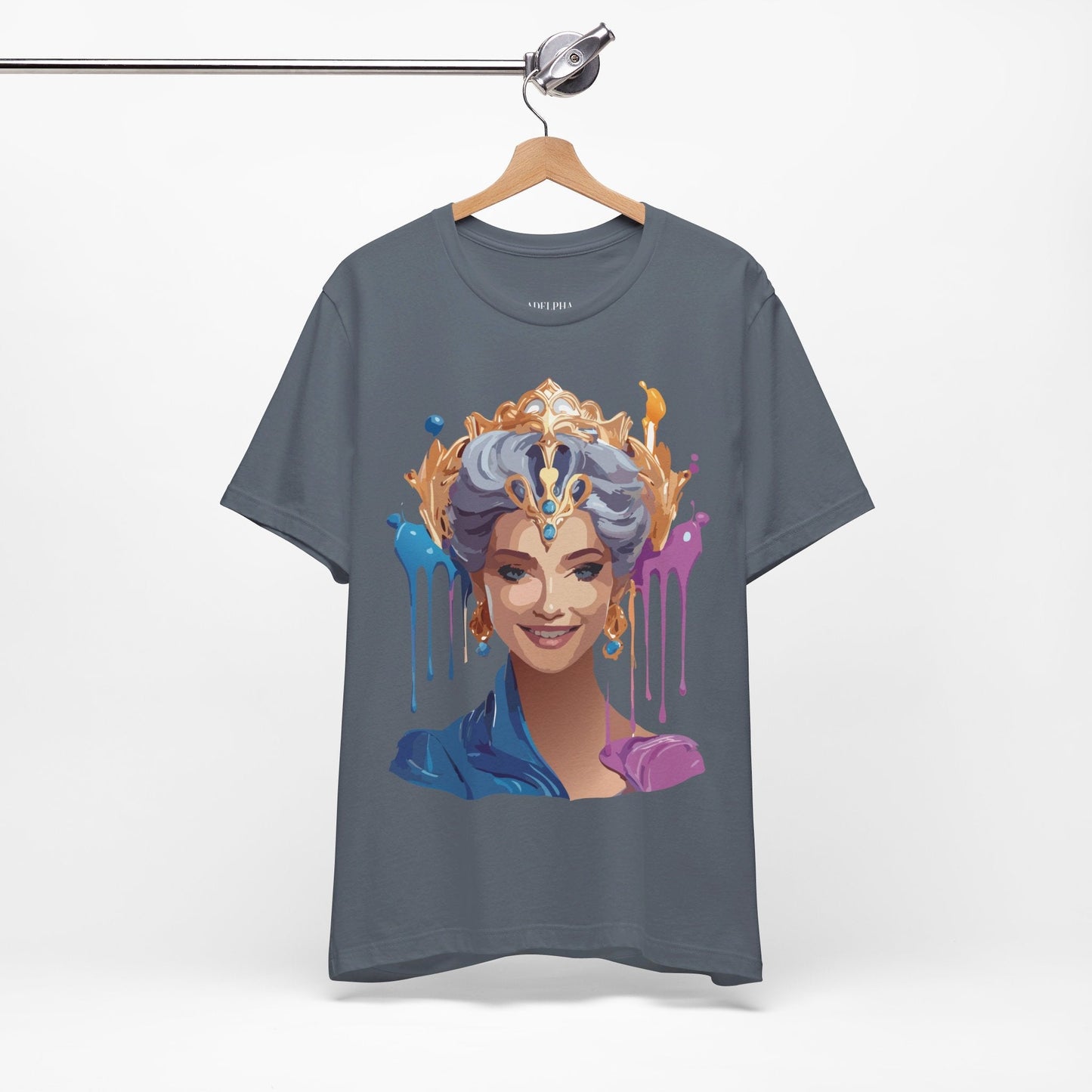Queen Woman Portrait Graphic Unisex 100 Cotton Vintage Artwork Tee 18