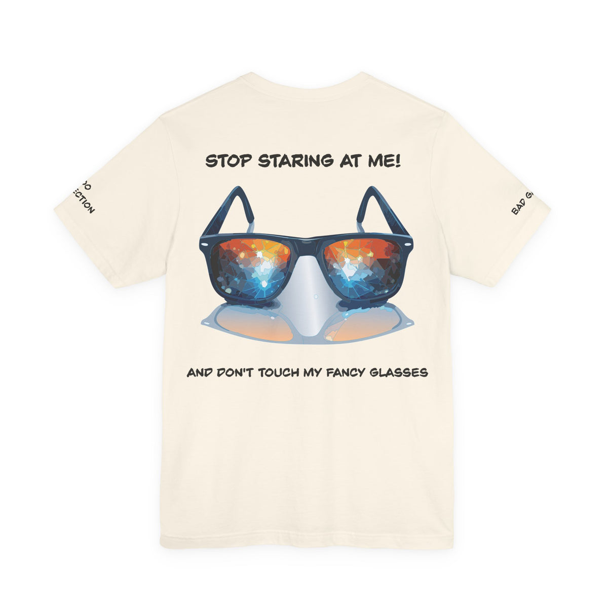 Animal Graphic Unisex Cotton Bella+Canvas Tee with Art Design b4