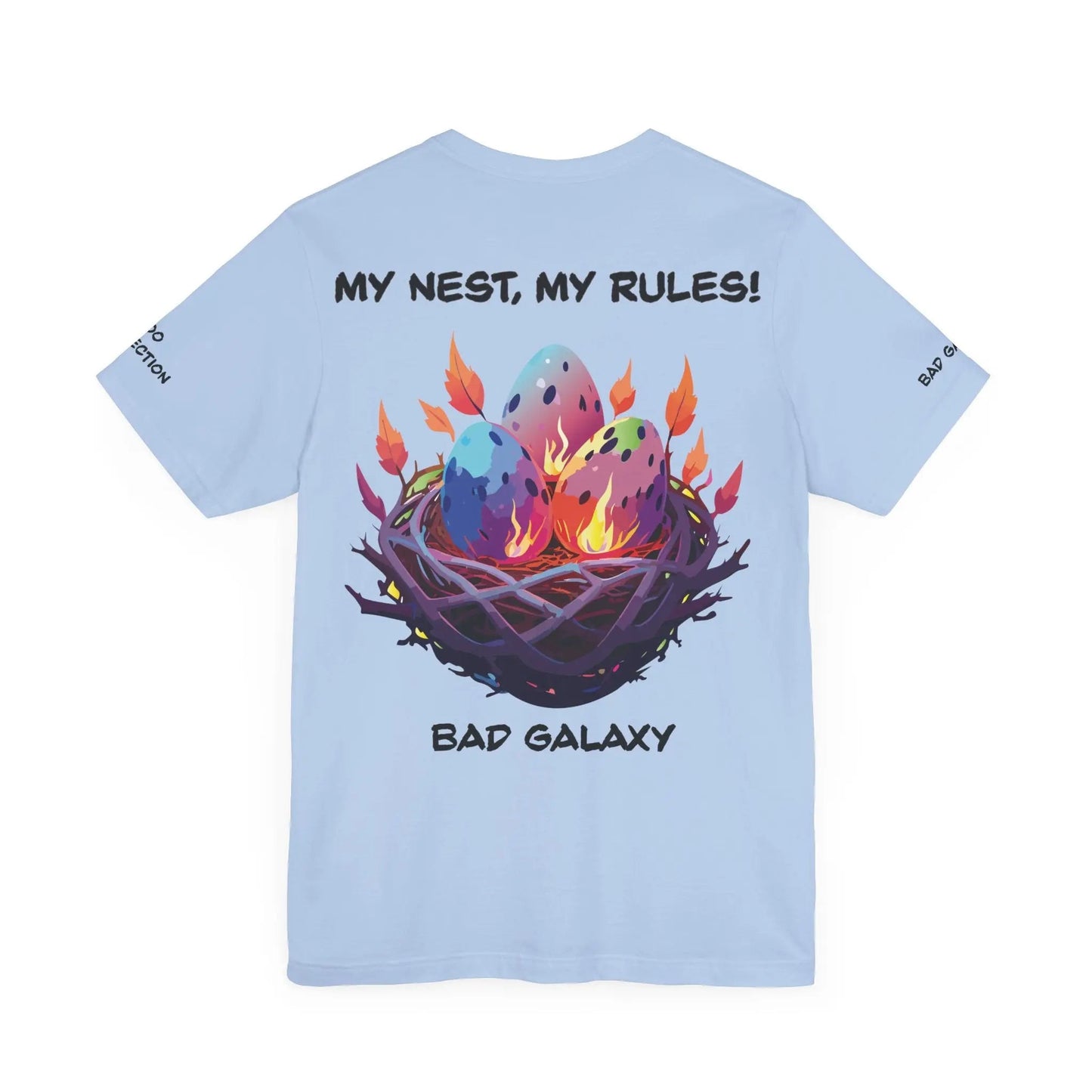 Animal T Shirt By Bad Galaxy Made To Order Cotton Tee With Eco Friendly Inks Soft Comfort Fit