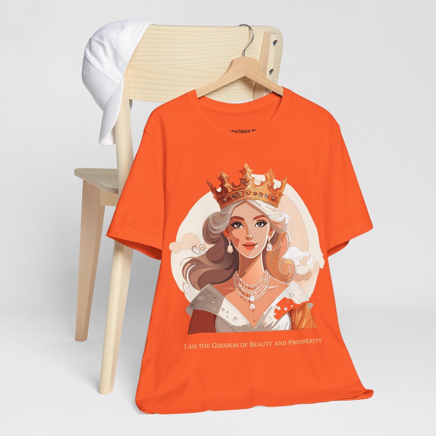 Goddess Graphic Tee Unisex Cotton Short Sleeve With Original Artwork By Retro2Nova