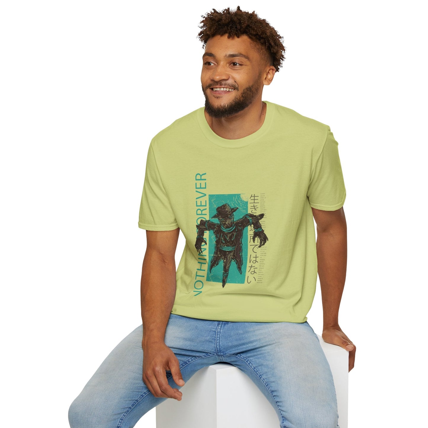 Unisex Art Design Graphic Tee Premium Gildan Softstyle 64000 Short Sleeve Cotton Shirt