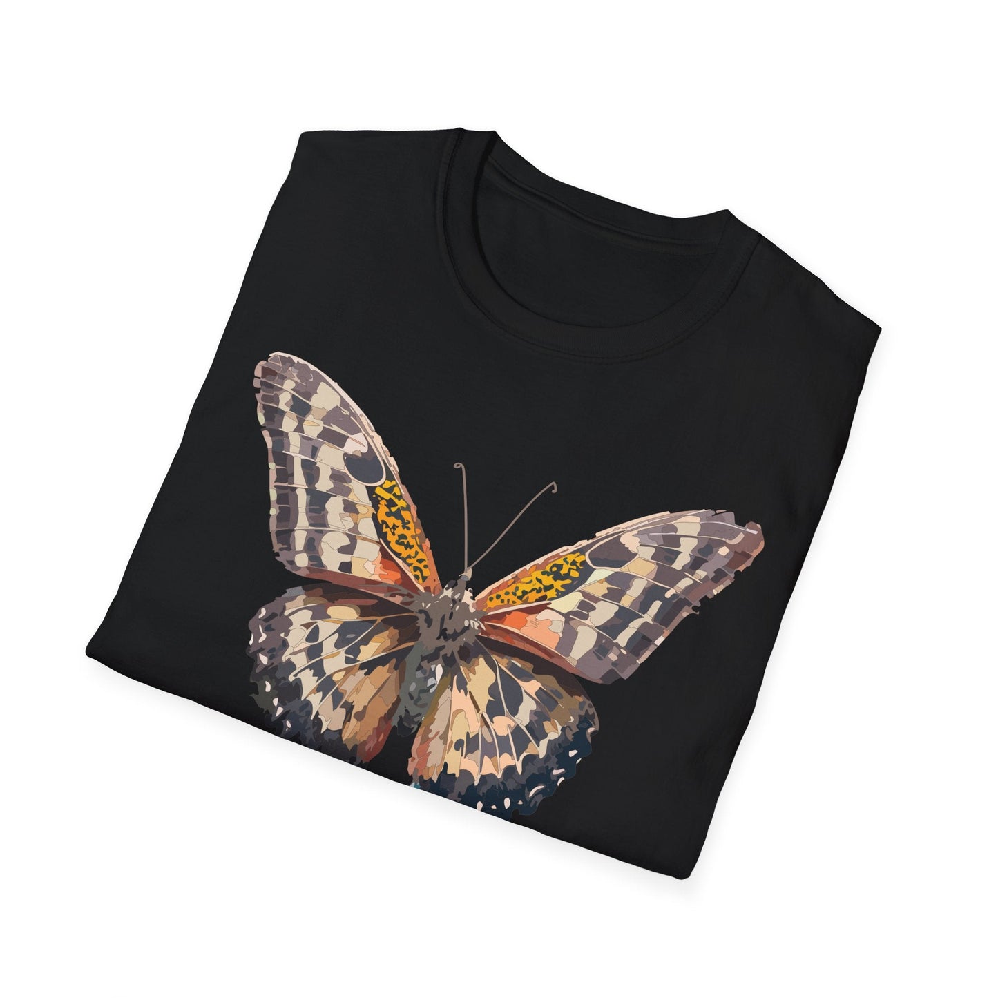 Butterfly Shirt Unisex Tee Monarch Butterfly Tee Softstyle Gildan 64000 Classic Fit