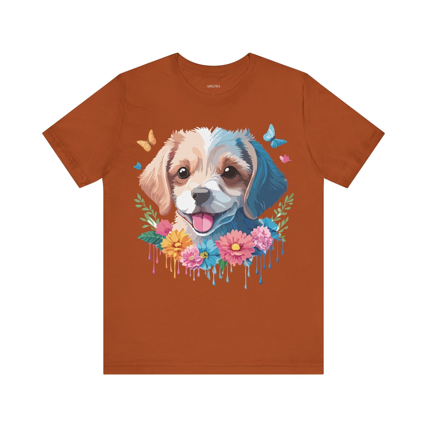 Dog Graphic Unisex 100 Cotton T-Shirt 1
