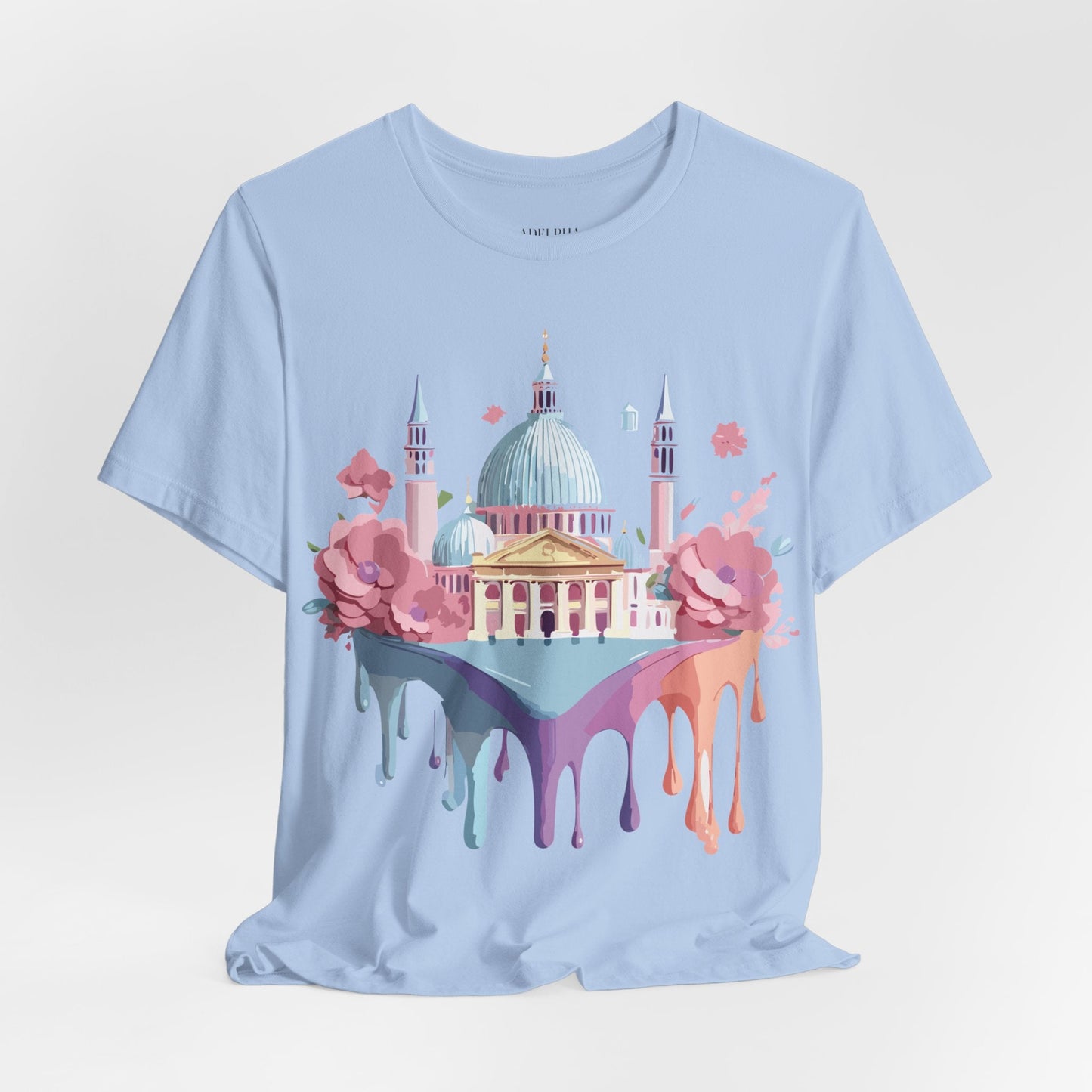 Venice Tourist Shirt Graphic Tee Unisex Adelpha Vintage Inspired Artwork Premium Short Sleeve