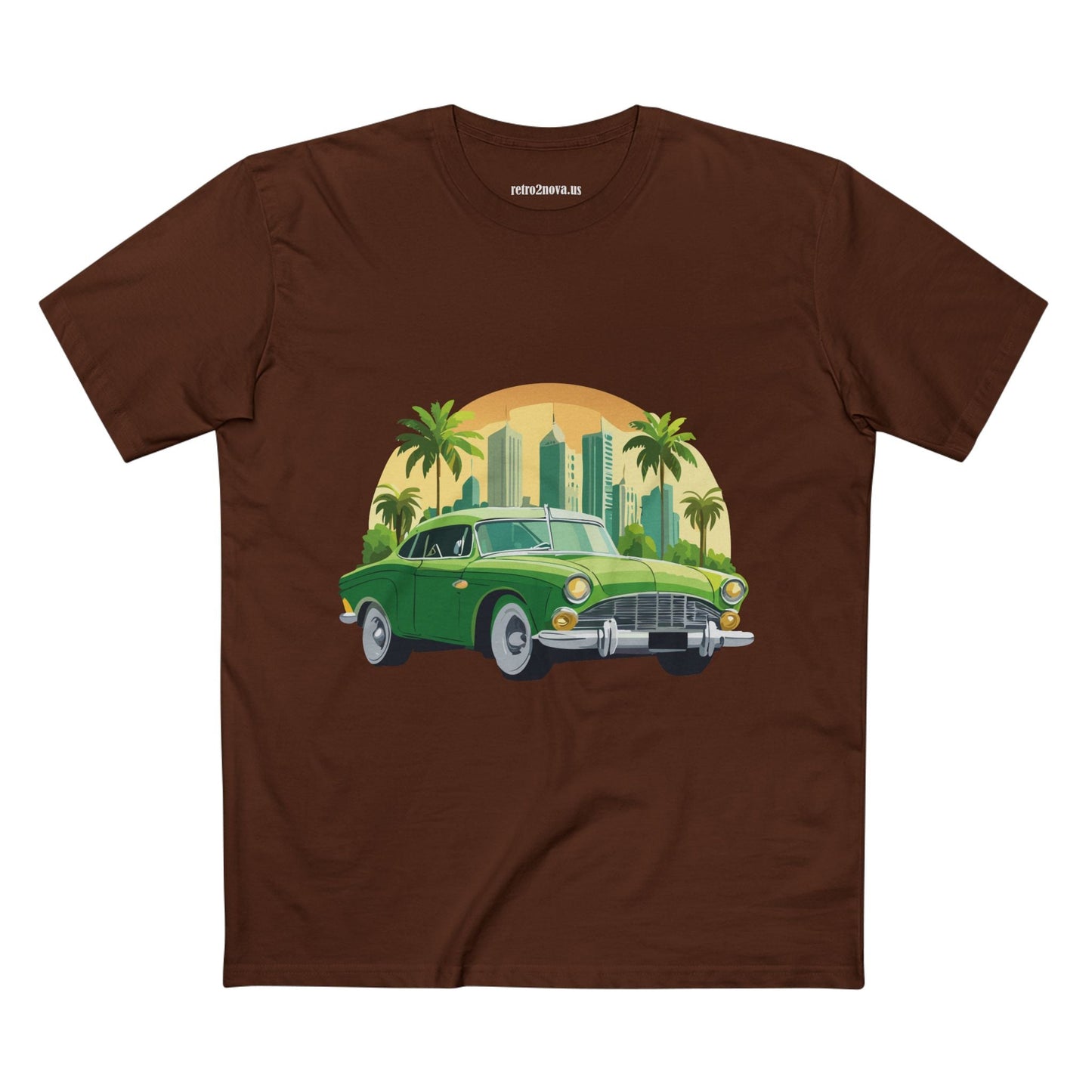 Retro Car Shirts Vintage Car Shirts Unisex Premium Cotton Tee With Original Art Design