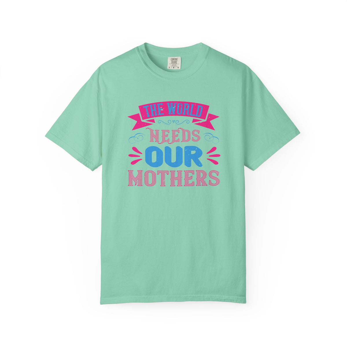 Mom T-shirt Mother Day Mama Tee Unisex Comfort Colors Garment-Dyed Cotton h95