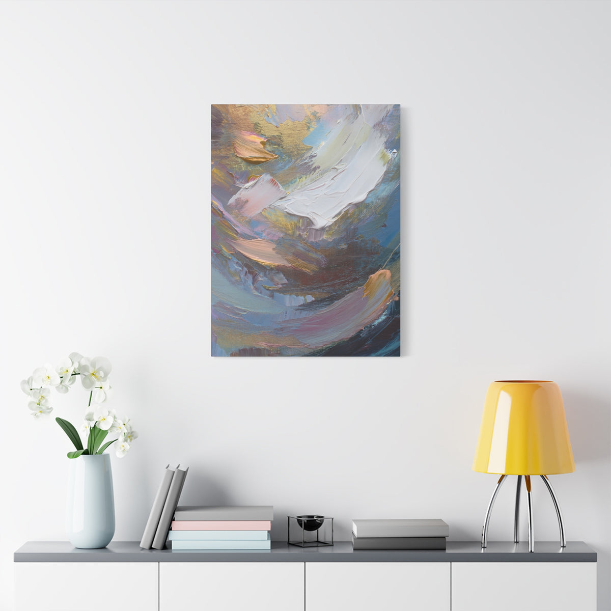 Abstract Oil Painting Print Canvas 20x24,20x30,24x30 24x32,24x36,30x40 32x48,36x48,40x60 Pine-Wood Inner Frame ABS-85