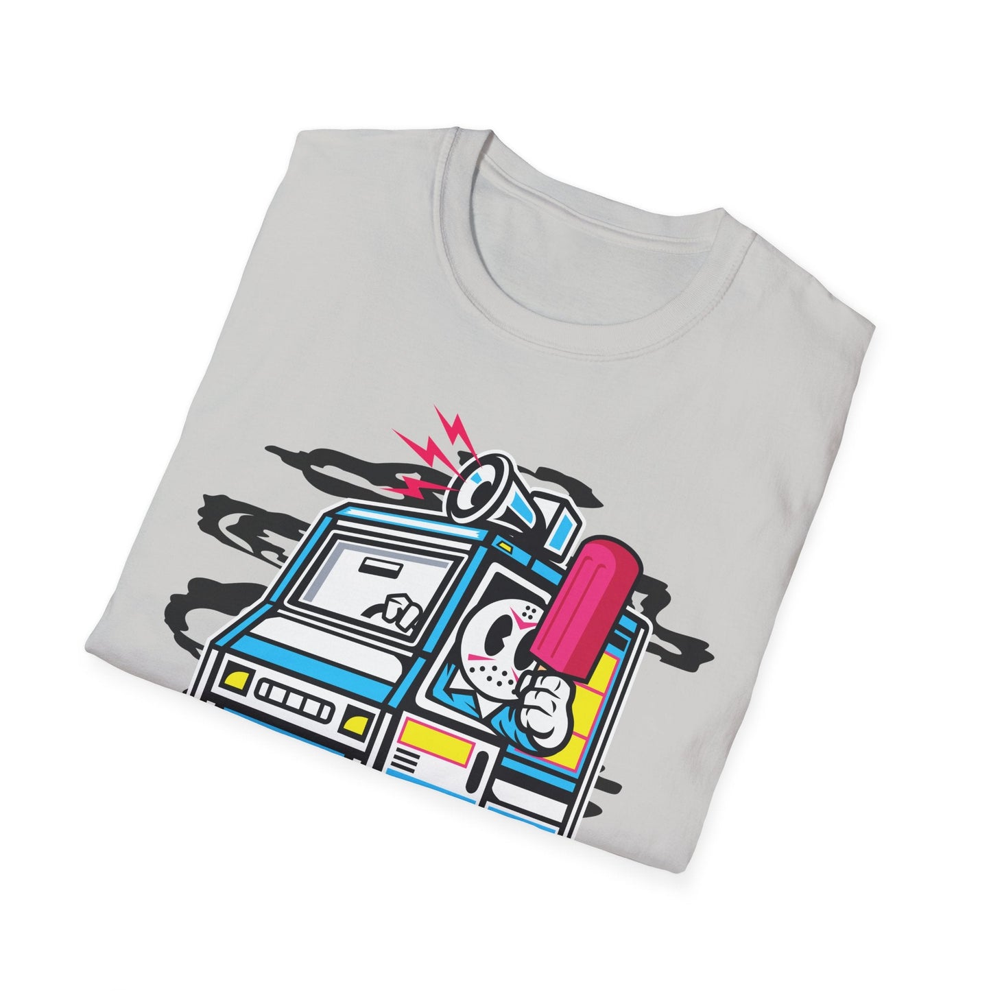 Cartoon T Shirt Animation Tee Funny Unisex Softstyle Gildan 64000 100 Percent Ring Spun Cotton