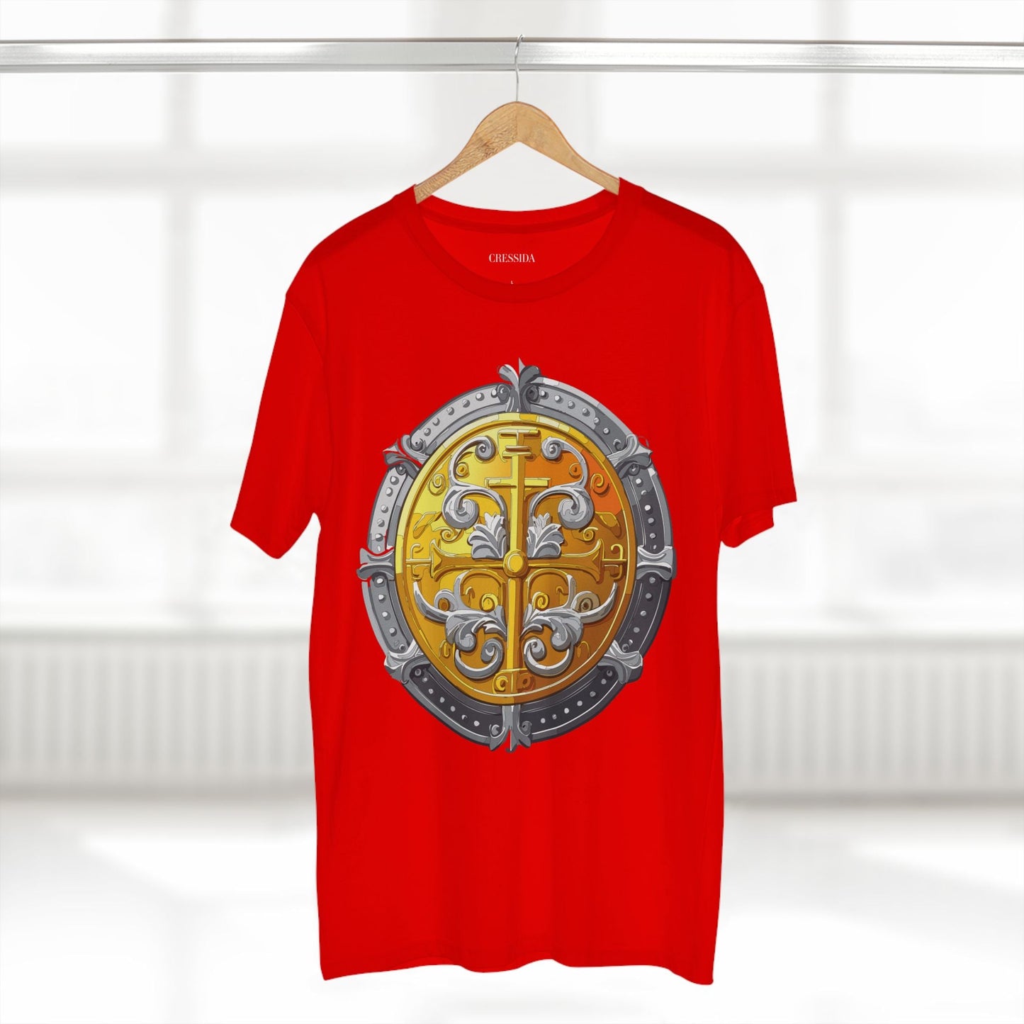 Antique Gold Coin Graphic Design T-Shirt Unisex 100 Cotton With Golden Print Artwork Tee 19