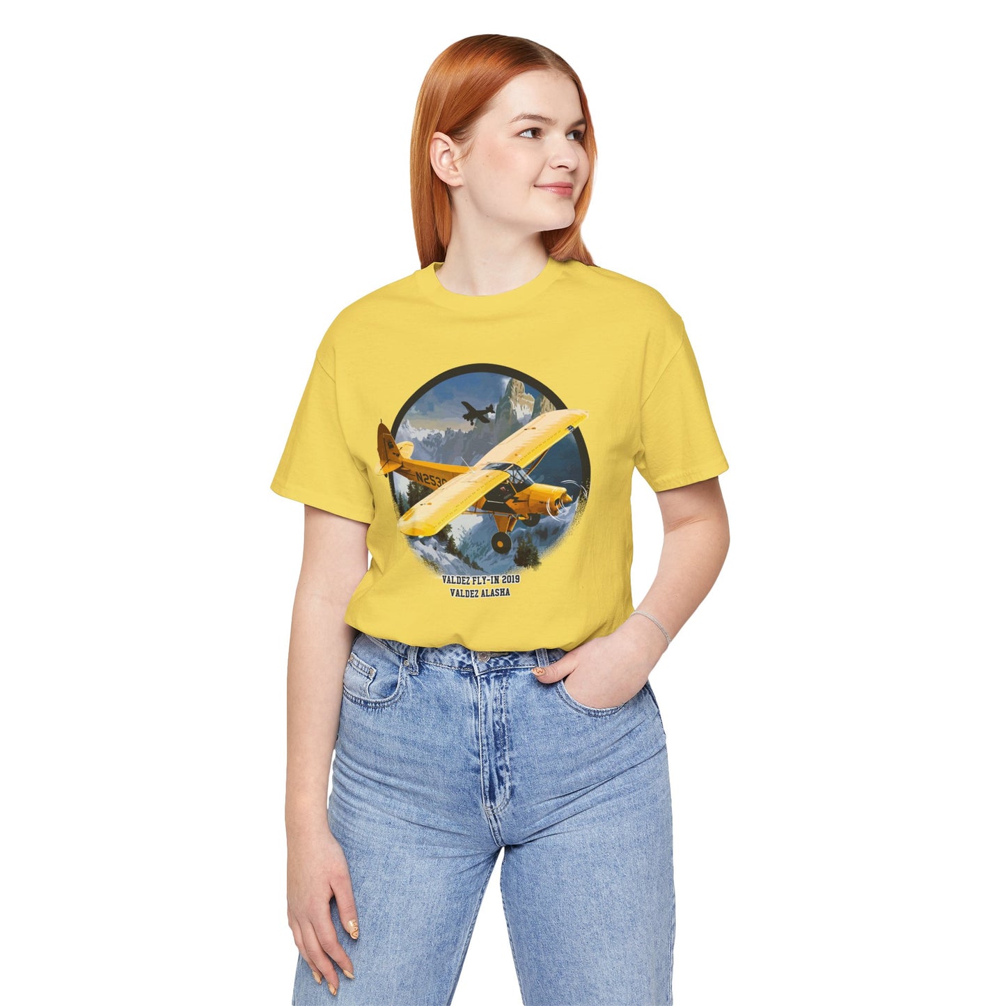 Retro Plane Graphic Design Tee, Plane Shirt, Vintage Tees, Art Design T-Shirt, Graphic Tee, Retro Art Shirts