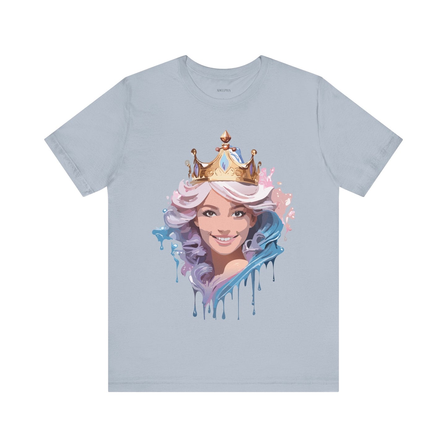 Queen Graphic Tee From Adelpha Vintage Inspired Art Design Unisex Jersey Short Sleeve