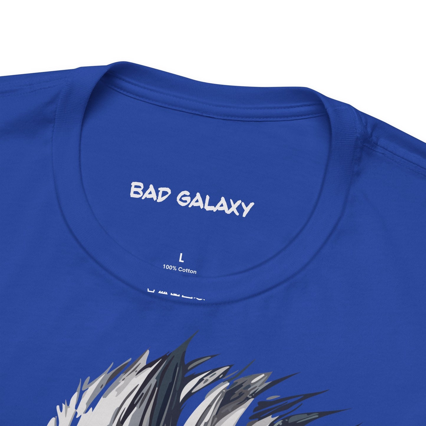 Punk Rock Tee Shirt 100 Percent Cotton Made To Order From Bad Galaxy Eco Friendly Inks USA