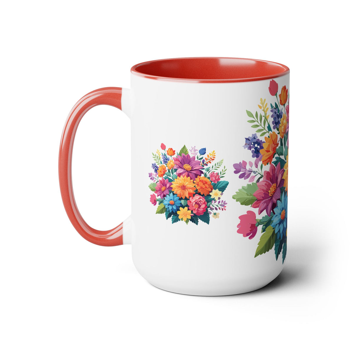 Floral Mug, Floral Cup