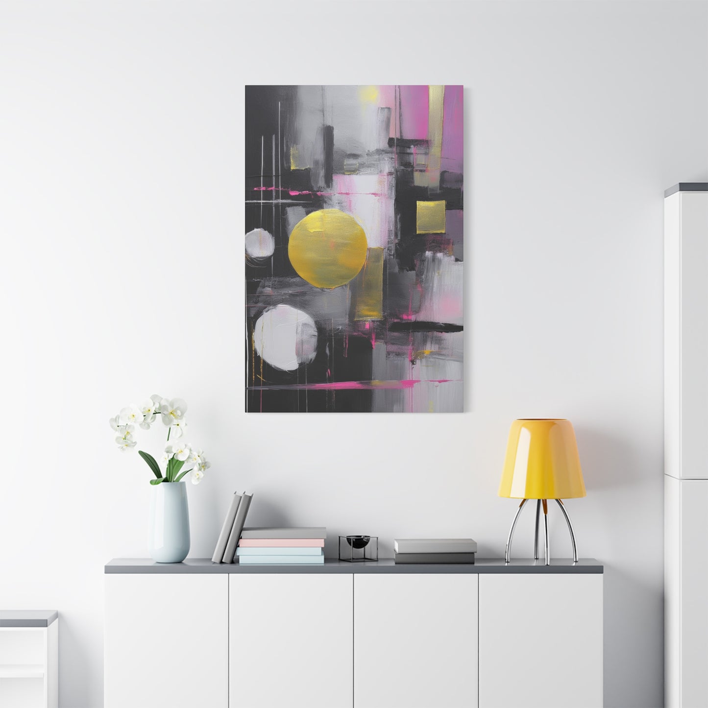 Abstract Oil Painting Print Canvas 20x24,20x30,24x30 24x32,24x36,30x40 32x48,36x48,40x60 Pine-Wood Inner Frame ABS-213