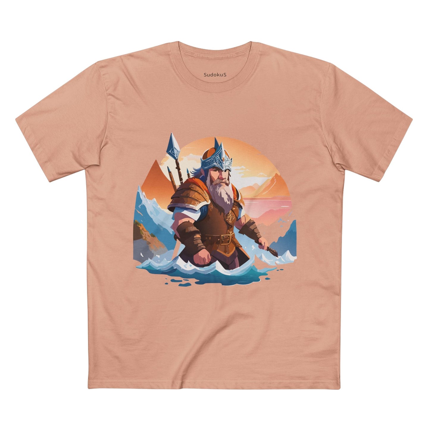 Viking Graphic Unisex 100 Cotton Staple Tee 26