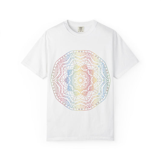 Camiseta unisex con estampado abstracto