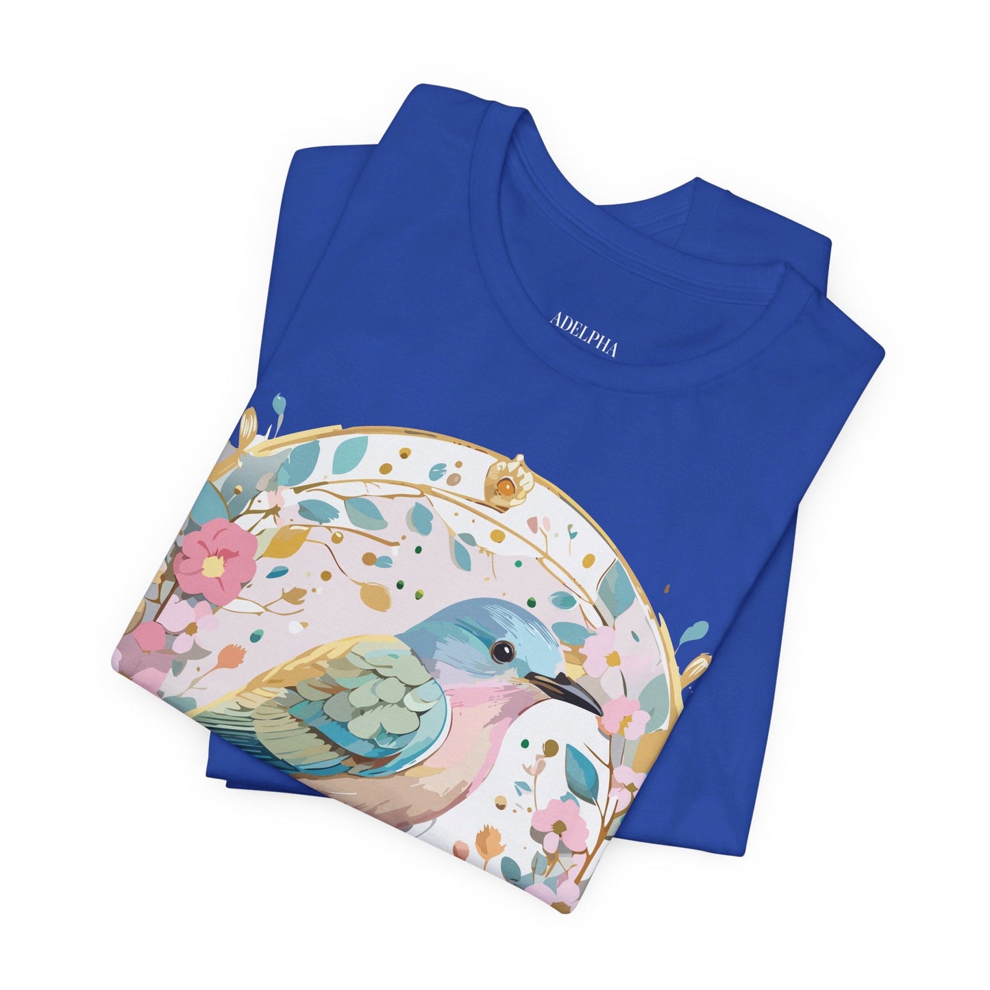 Medallion Graphic Unisex 100 Cotton Vintage Animal Medal Artwork Tee 77