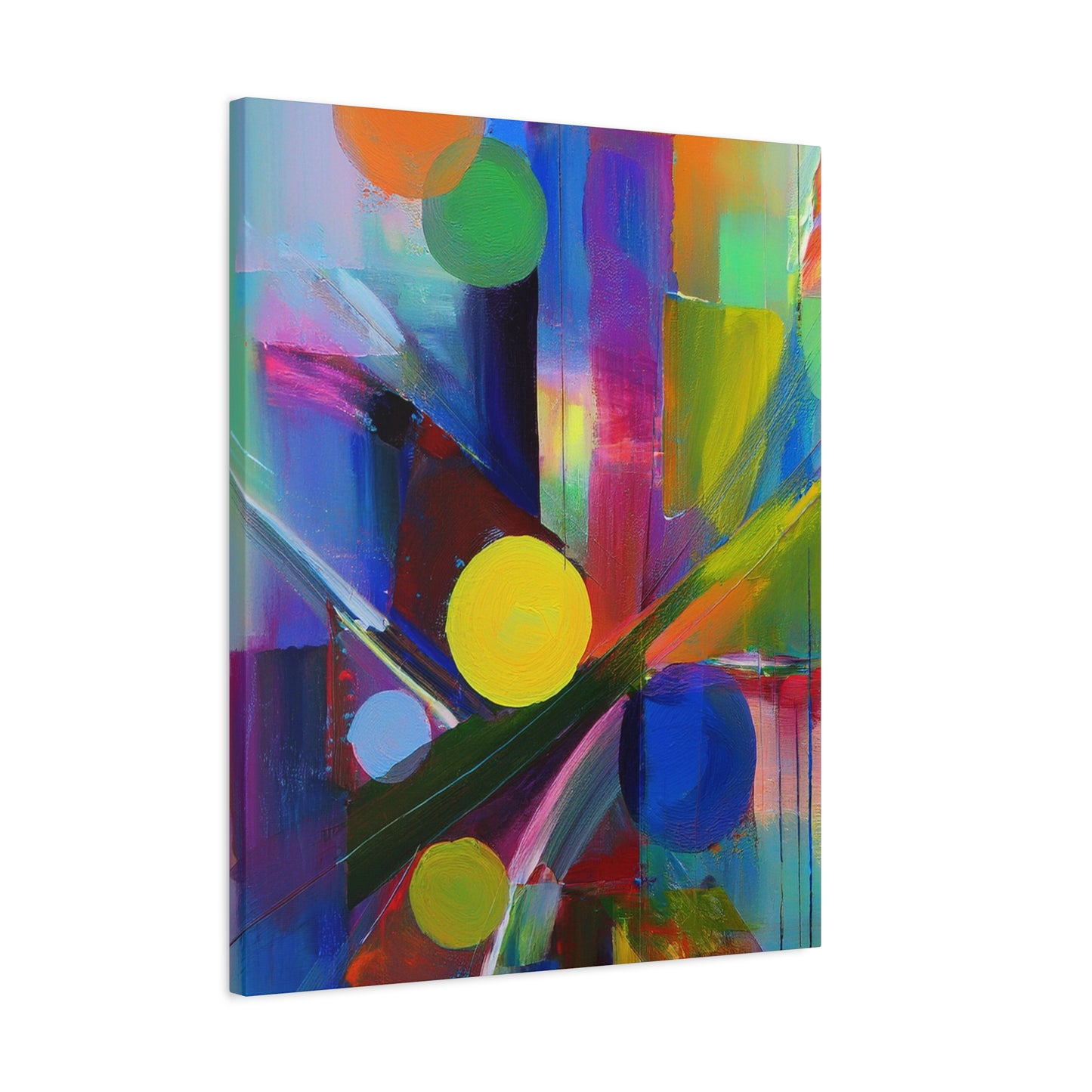 Abstract Painting Print Canvas 20x24,20x30,24x30, 24x32,24x36,30x40, 32x48,36x48,40x60 Pine-Wood Inner Frame ABS-11