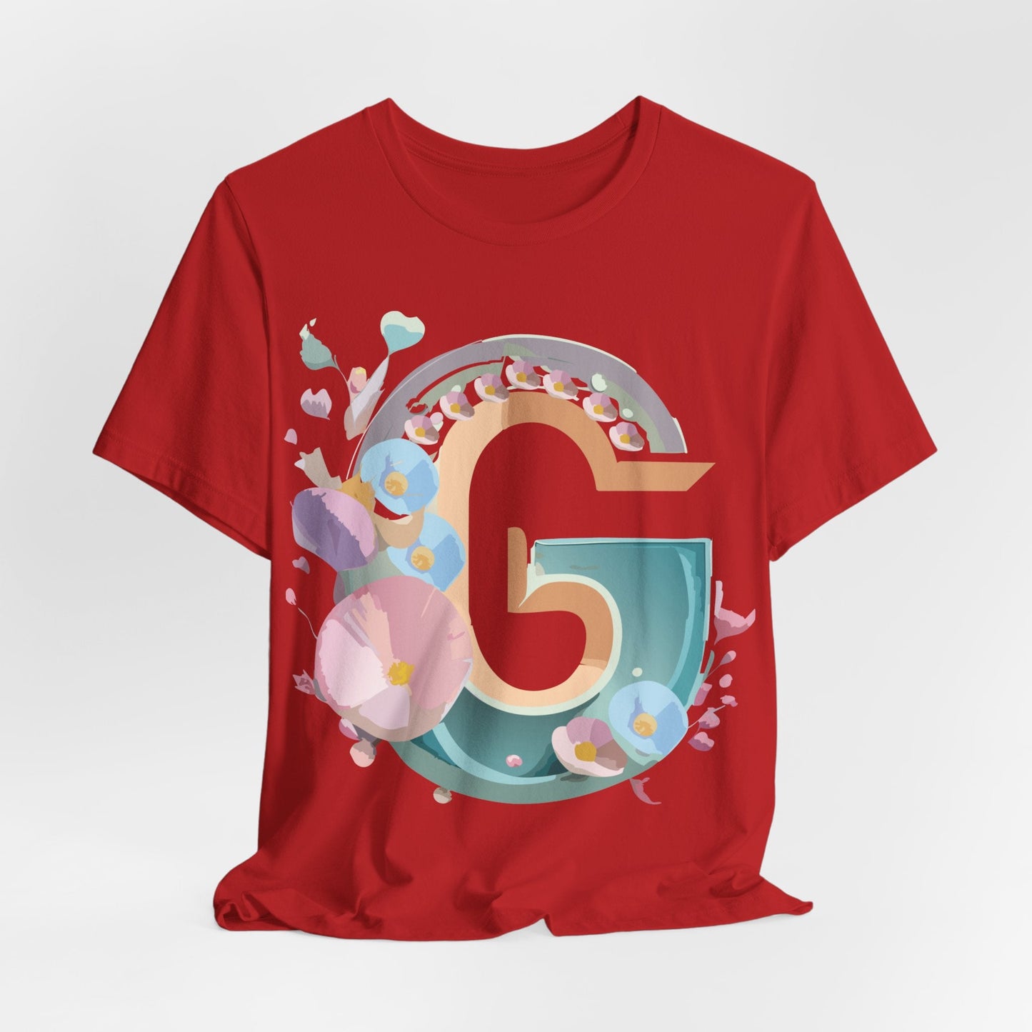 Adelpha Letter G Shirt Unisex Jersey Short Sleeve Graphic Tee With Vintage Inspired Artwork