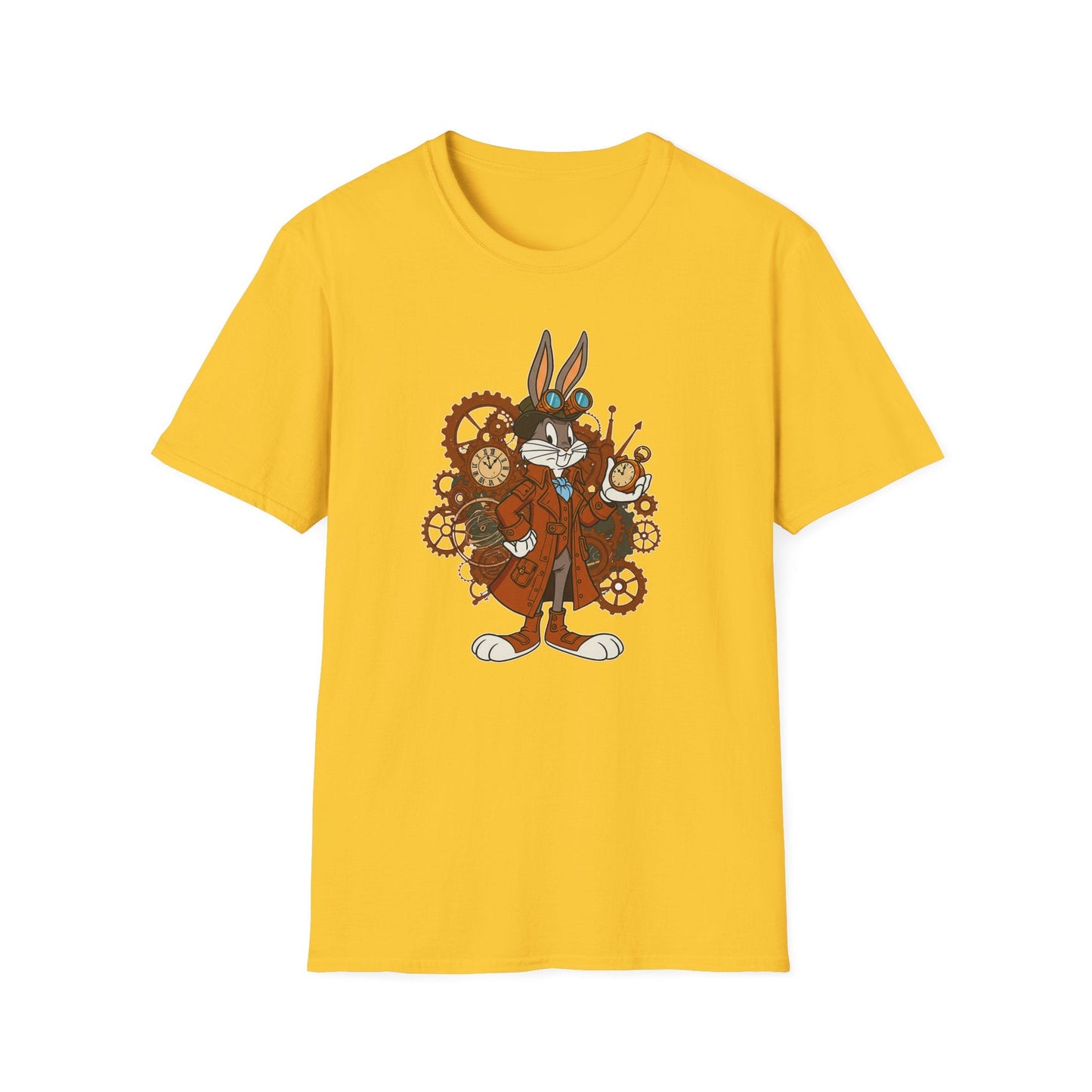 Bugs Bunny Shirt Unisex T Shirt Cartoon Tee 100 Percent Cotton Gildan Softstyle Graphic Tee