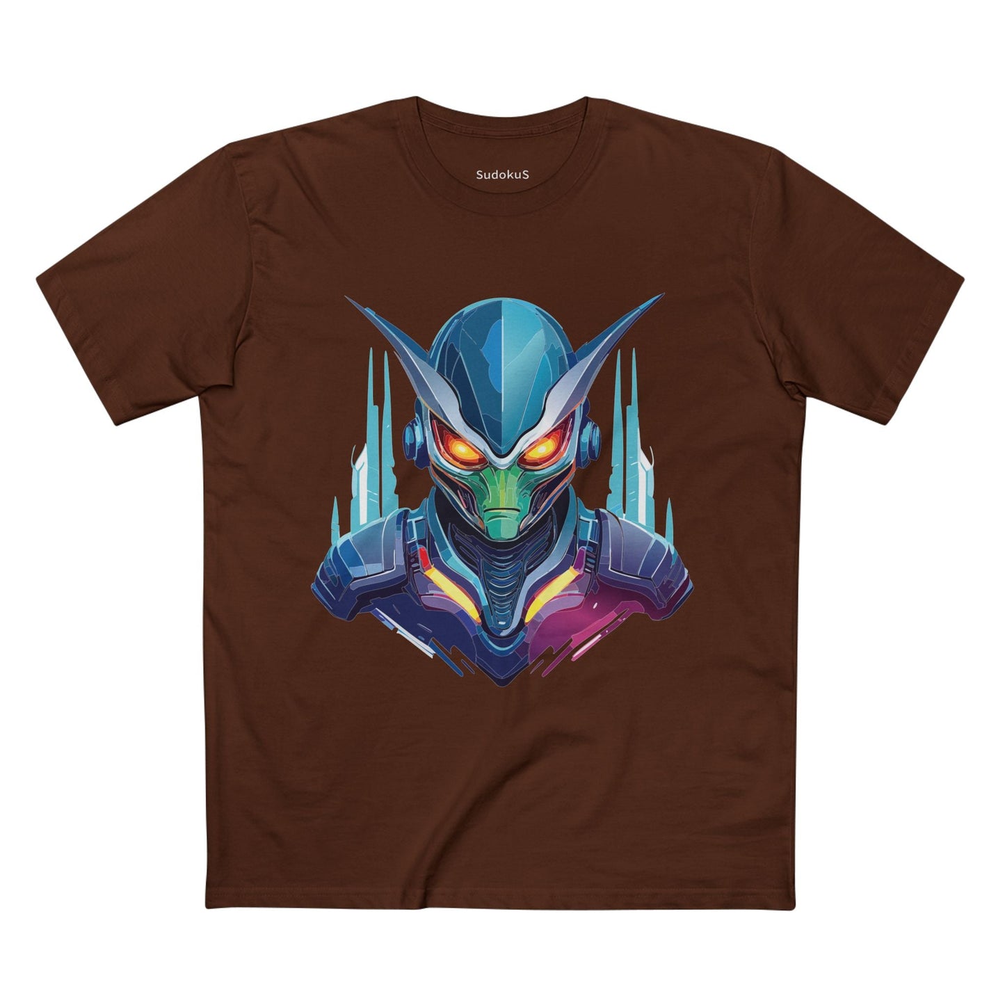 Aliens Graphic Unisex 100 Cotton Staple Tee 3
