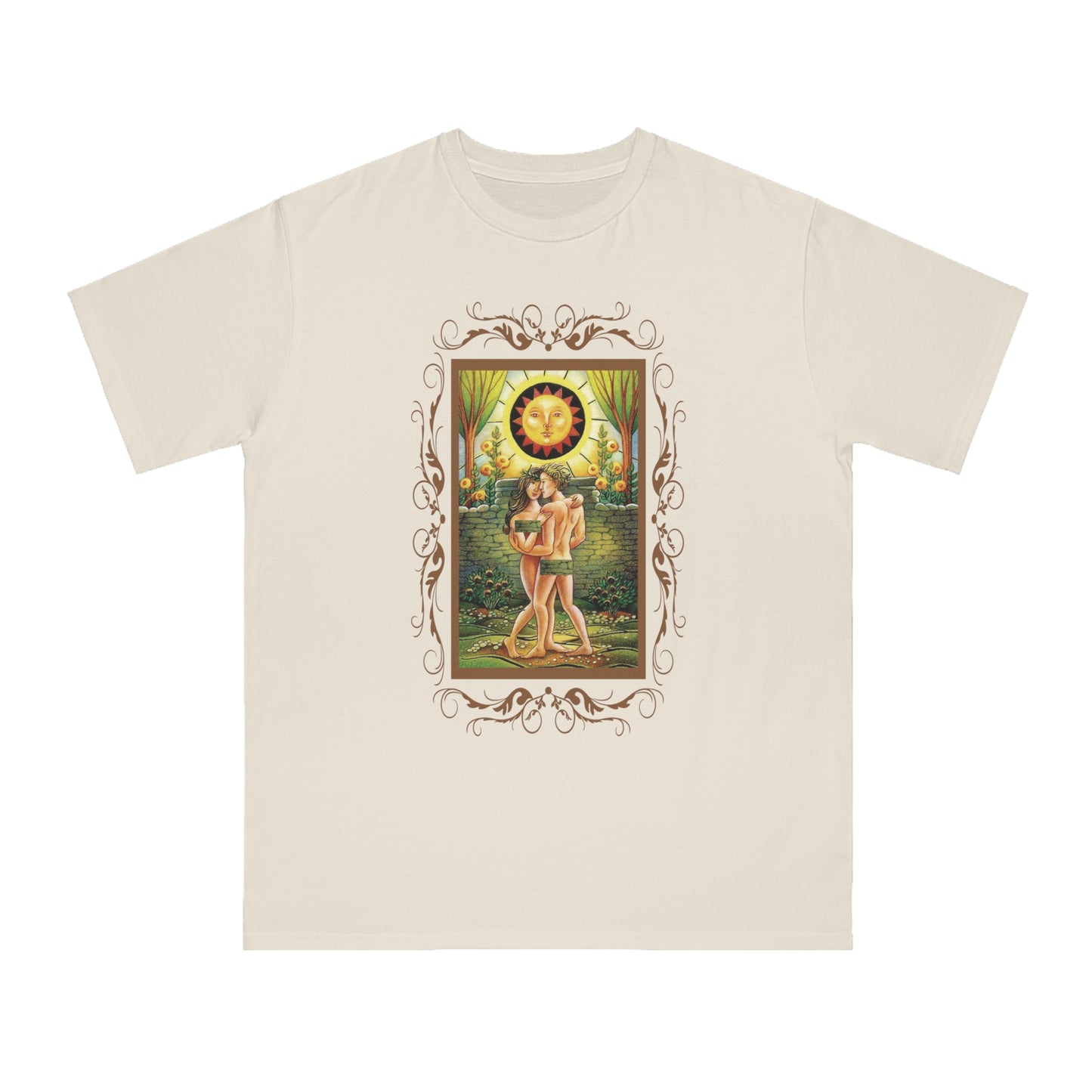 Camiseta unisex de algodón orgánico con cartas del tarot