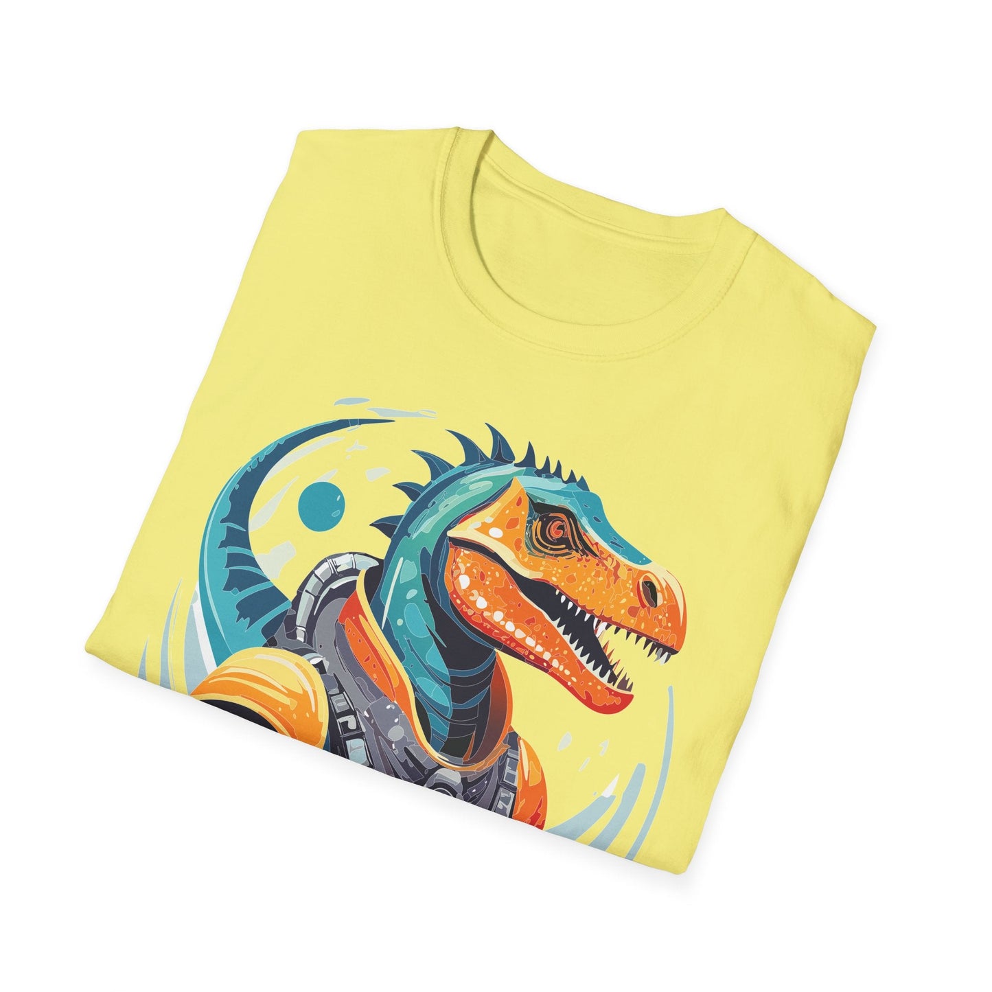 Alien Graphic Unisex Cotton Softstyle UFO Artwork Tee 10