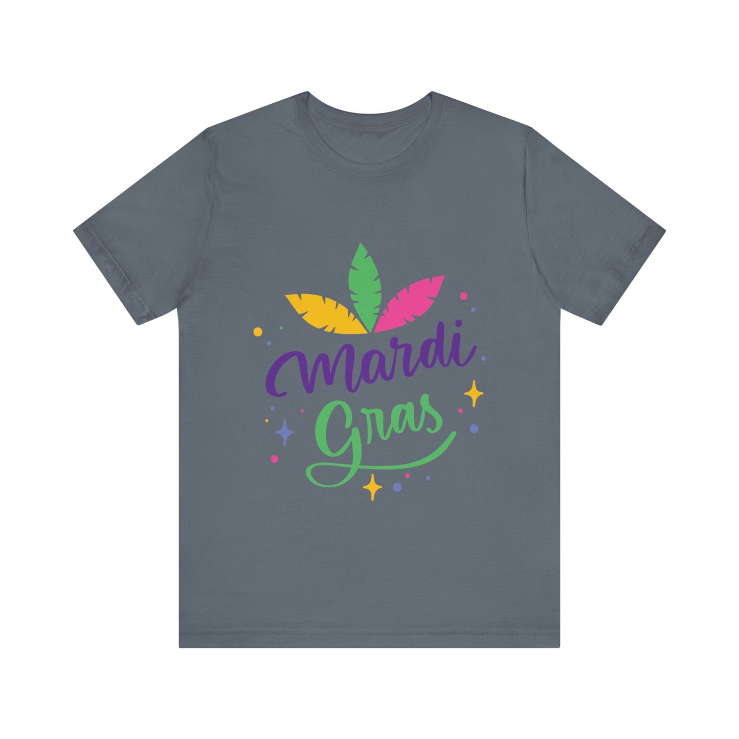 Unisex Cotton Tee Shirt for Mardi Gras