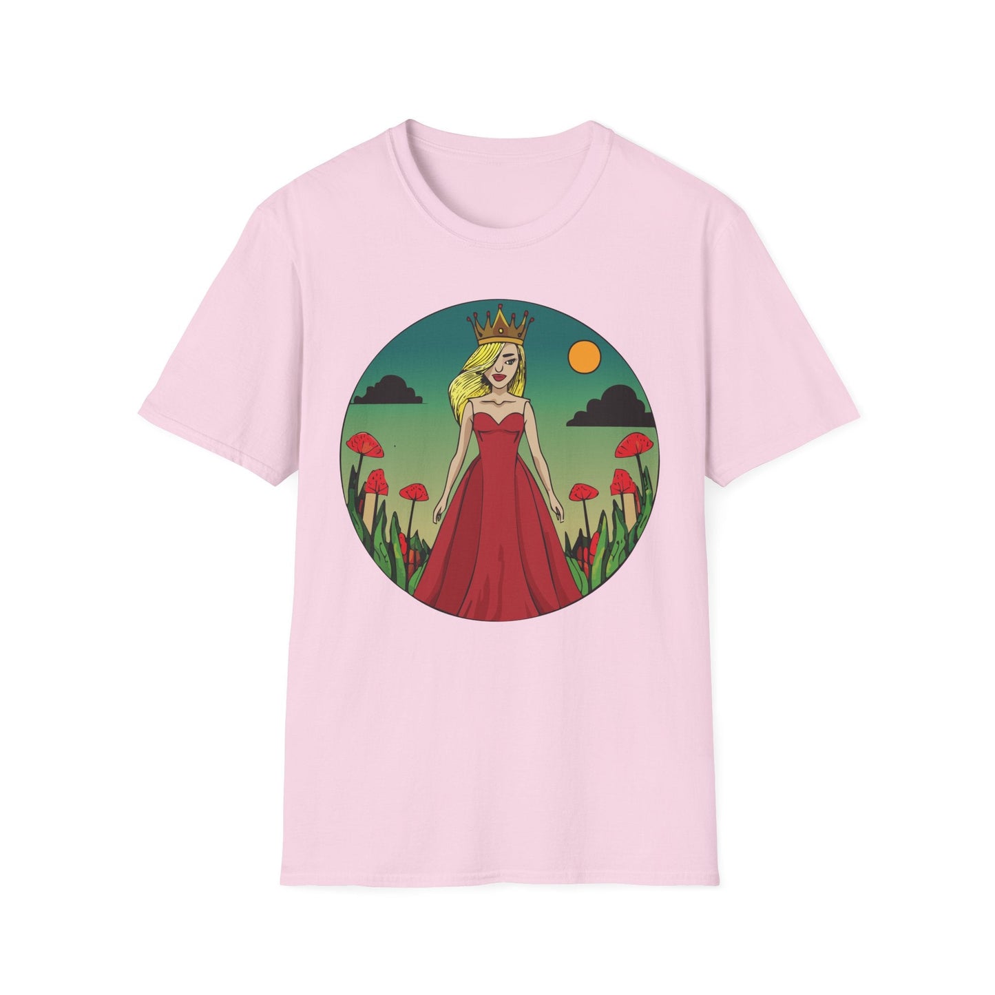 Womens Graphic T Shirt Art Design Tee Unisex Softstyle 64000 Ring Spun Cotton Daily Wear