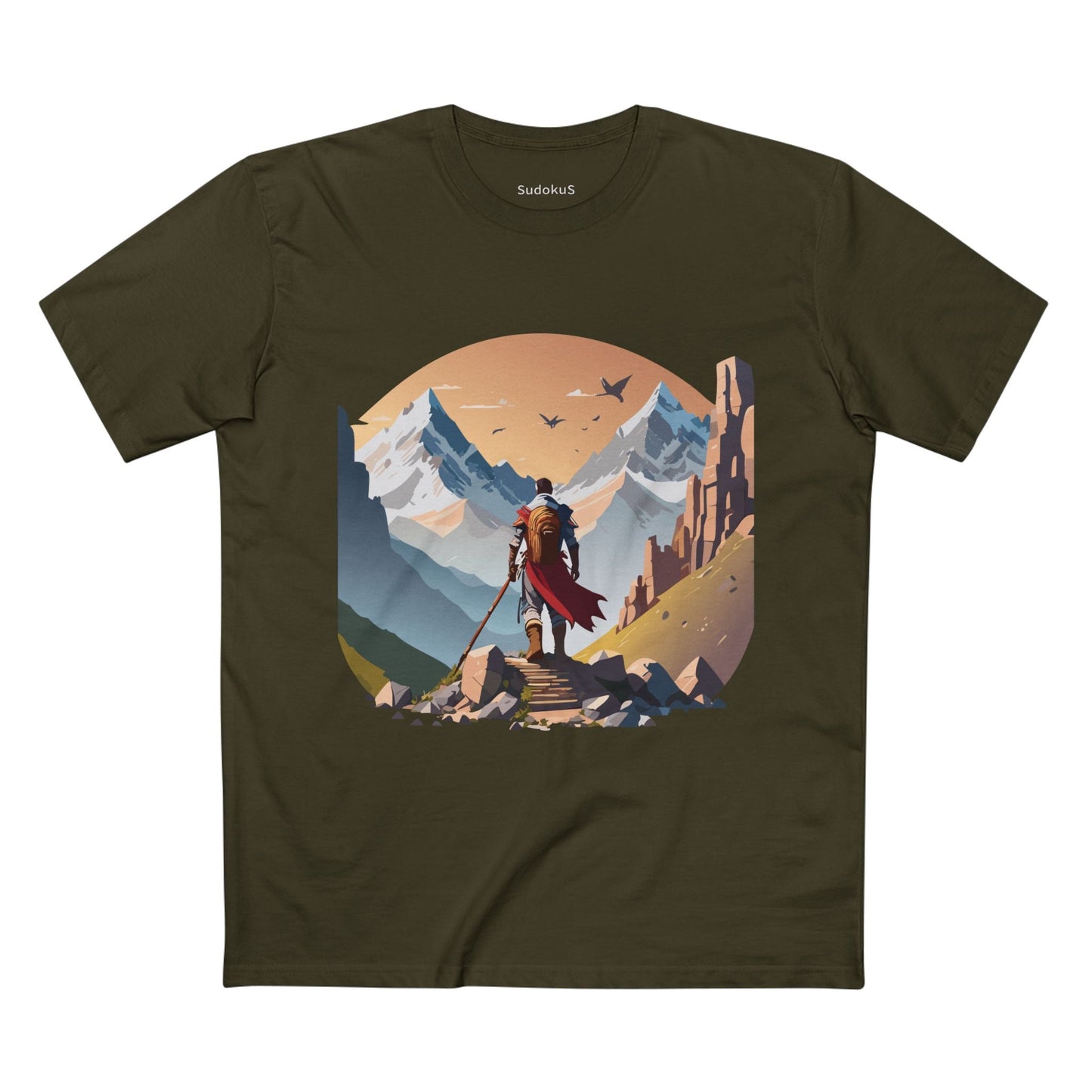 Adventures Graphic Unisex 100 Cotton Staple Tee 23