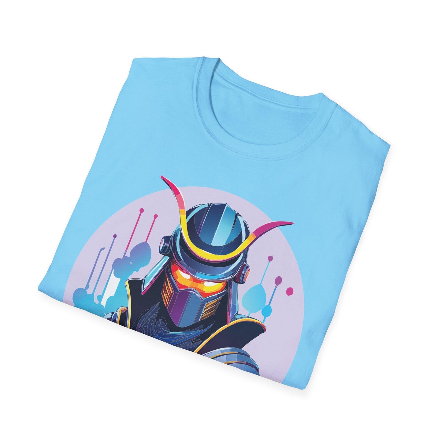 Unisex Samurai Shirt Gildan Softstyle Tee Hundred Percent Ring Spun Cotton Comfort