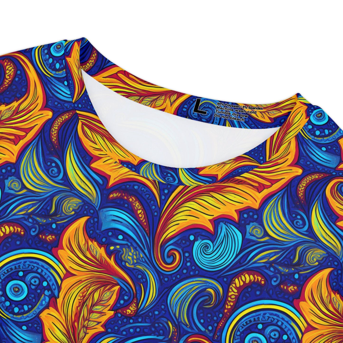Women Poly Span T-Shirt with Floral Print