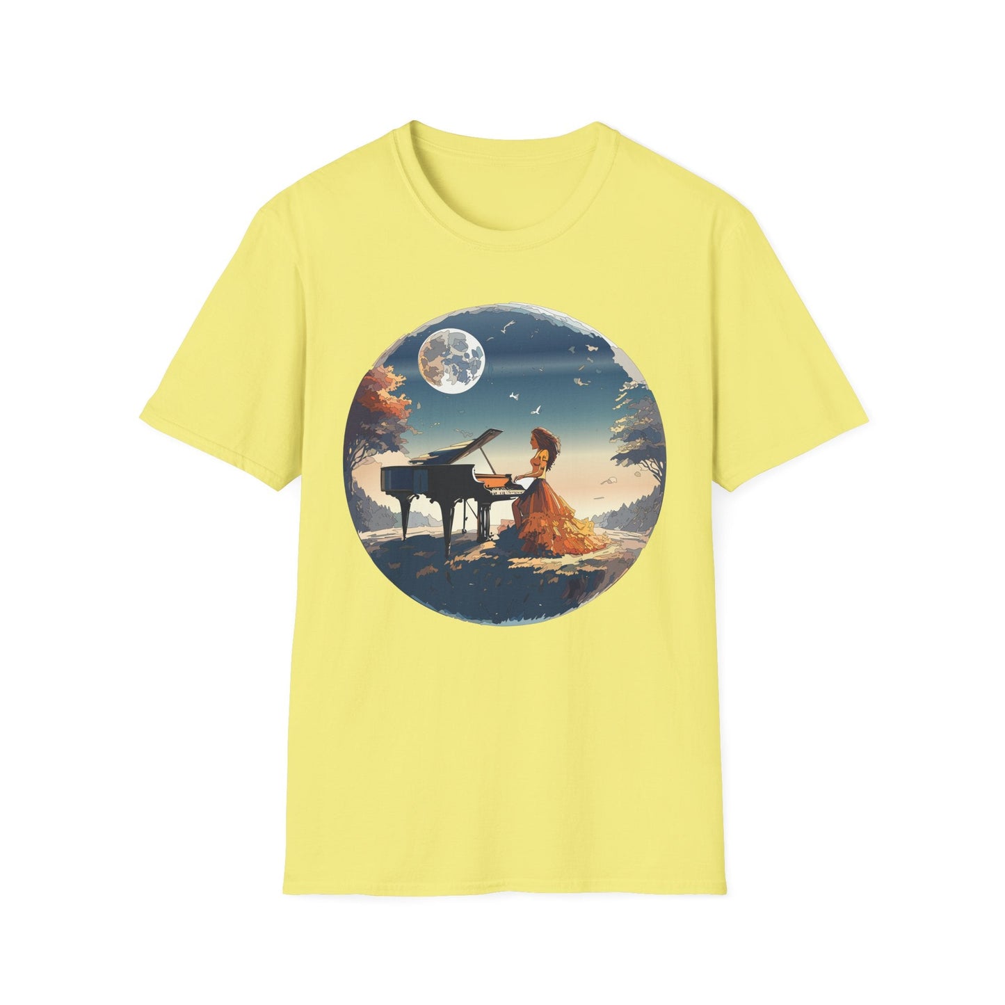 Womens Graphic T Shirt Art Design Gildan Softstyle Tee 100 Percent Ring Spun Cotton Unisex