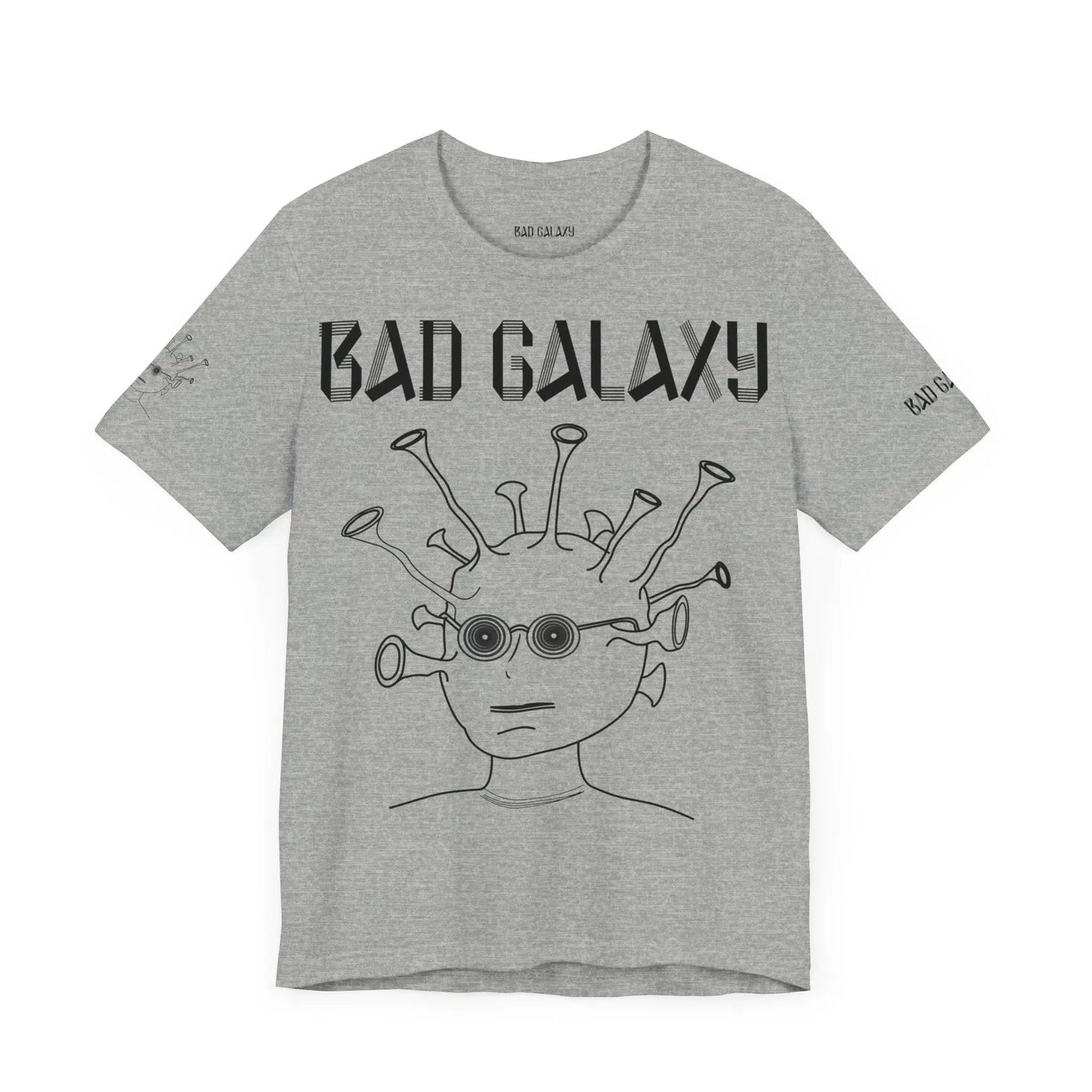Alien Tee Shirt From Bad Galaxy Made To Order 100 Percent Cotton With Eco Friendly Inks