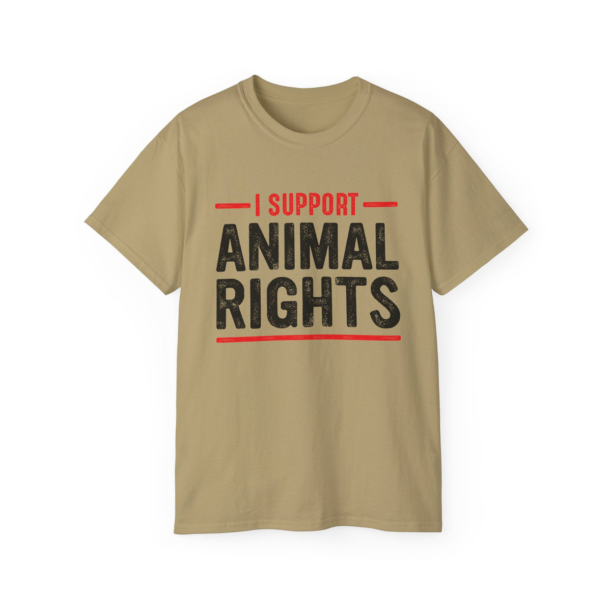 I Support Animal Rights Tee | Animal Rights Advocacy Shirt