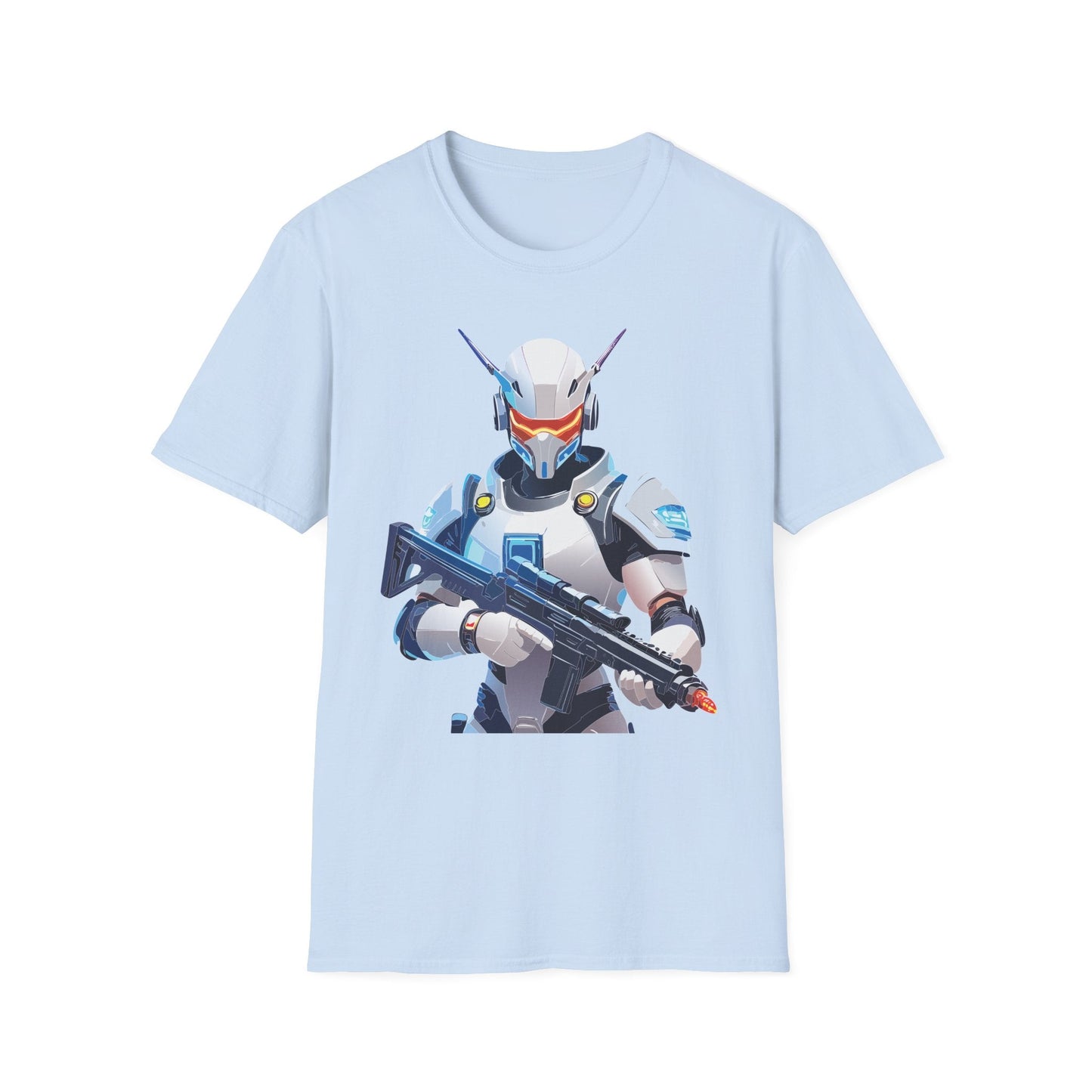 Robocop Shirt Unisex T Shirt With Robocop Artwork Gildan Softstyle 64000 Cotton Tee