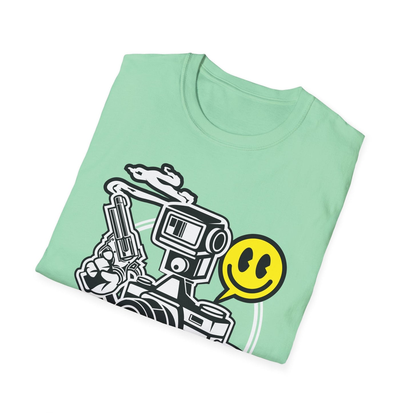 Cartoon T Shirt Animation Graphic Tee Unisex Funny Tee Shirt Gildan Softstyle 64000
